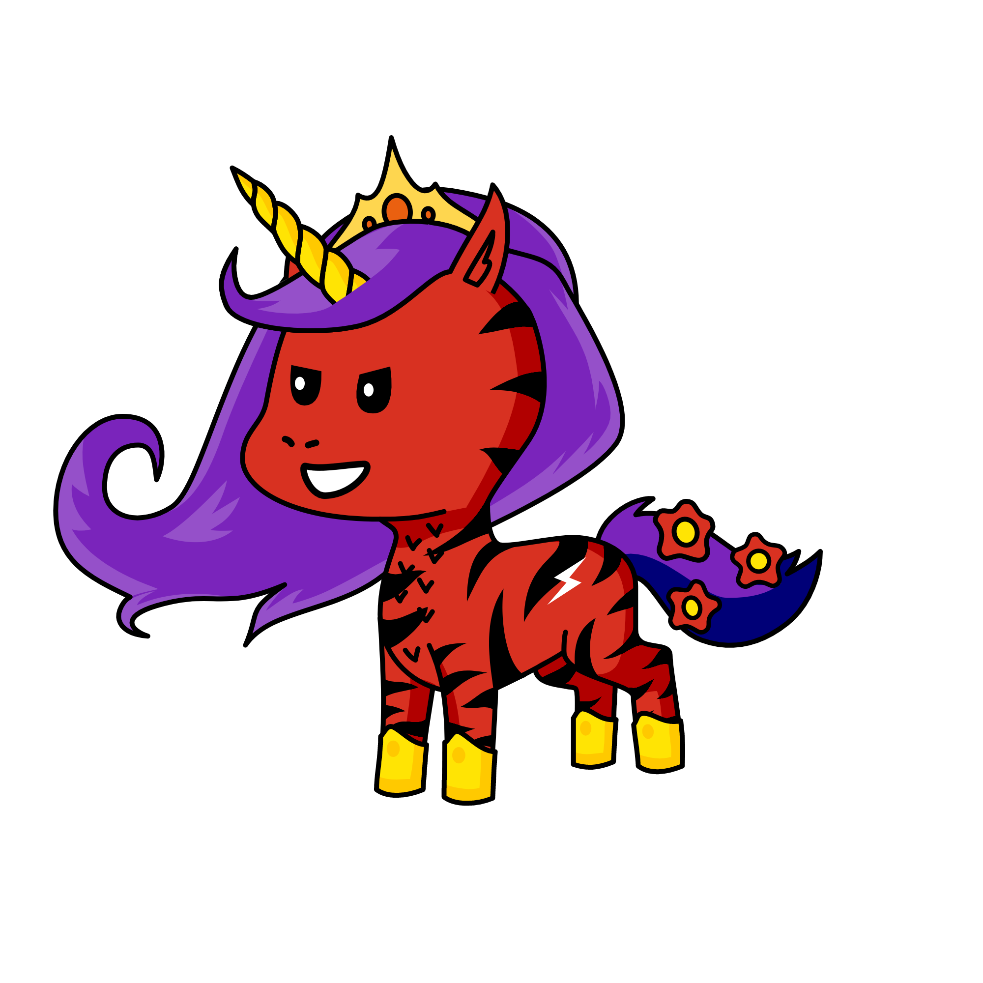 Diabla >:), the unicorn