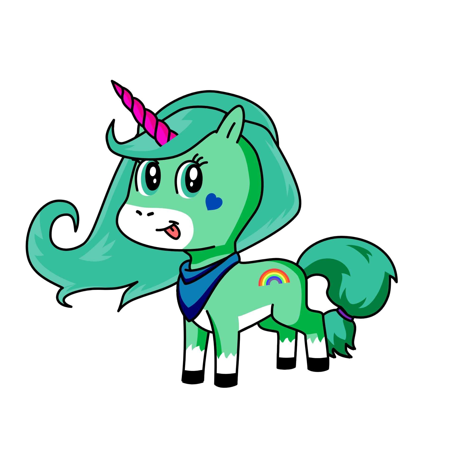 magic, the unicorn