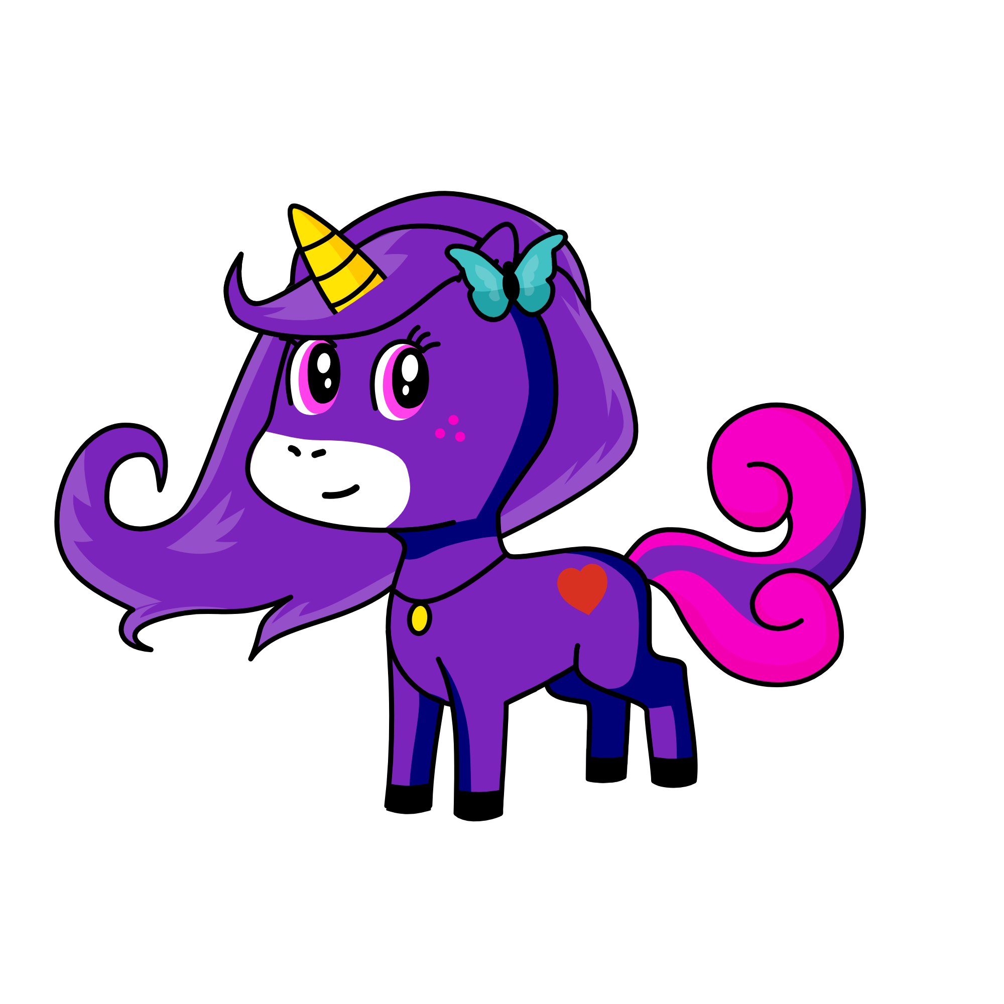 Dasha, the unicorn