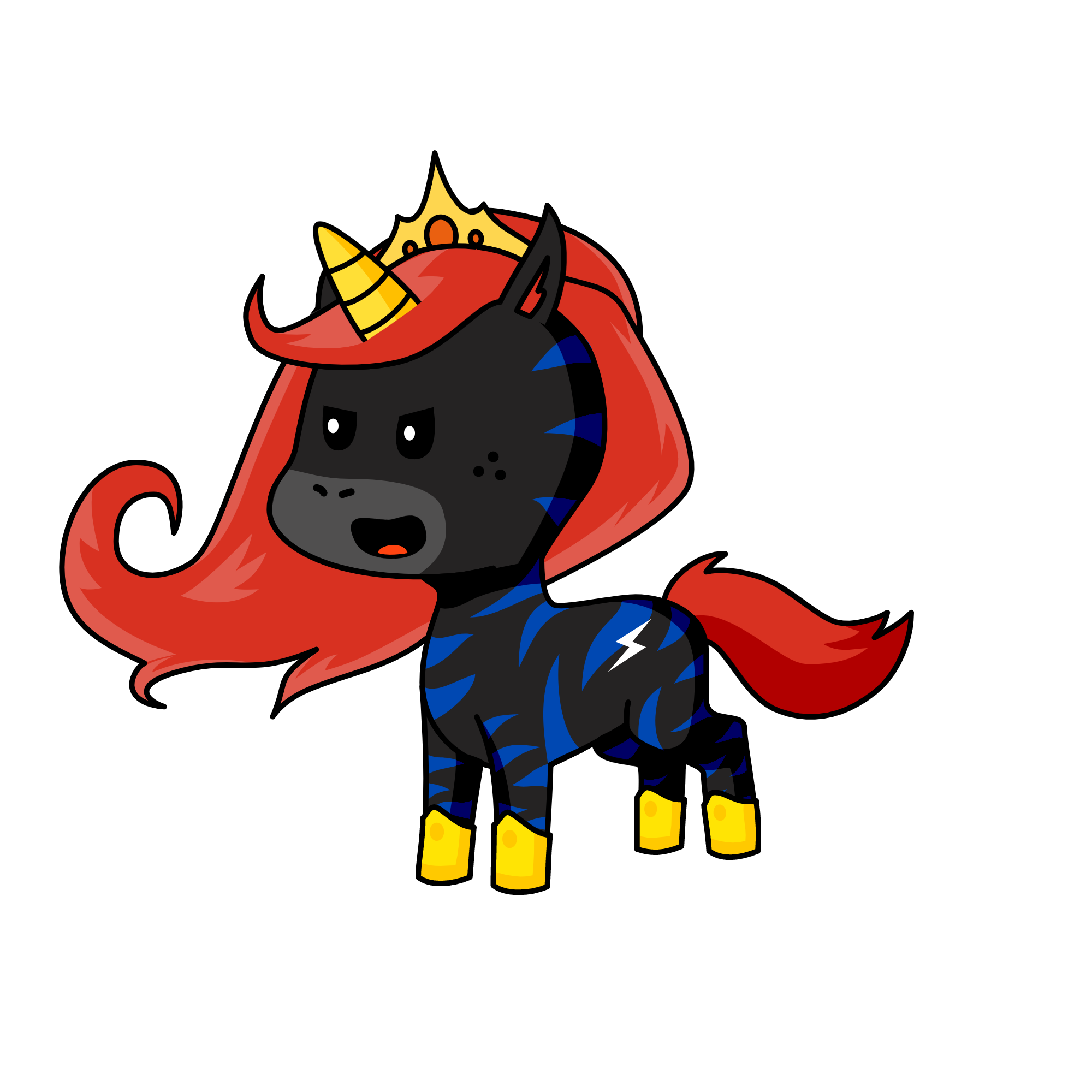 Dasha diabla, the unicorn