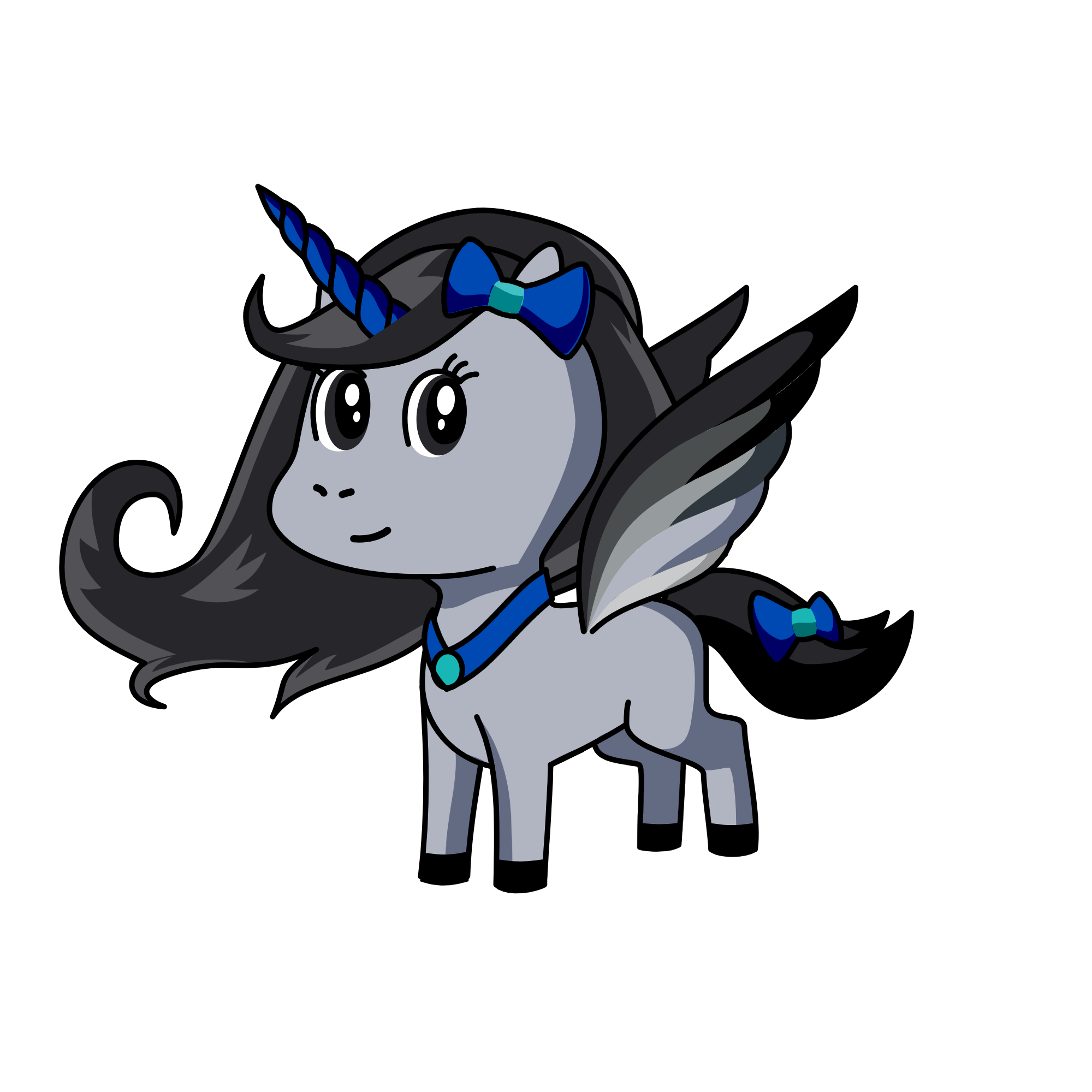 Grayana, the unicorn