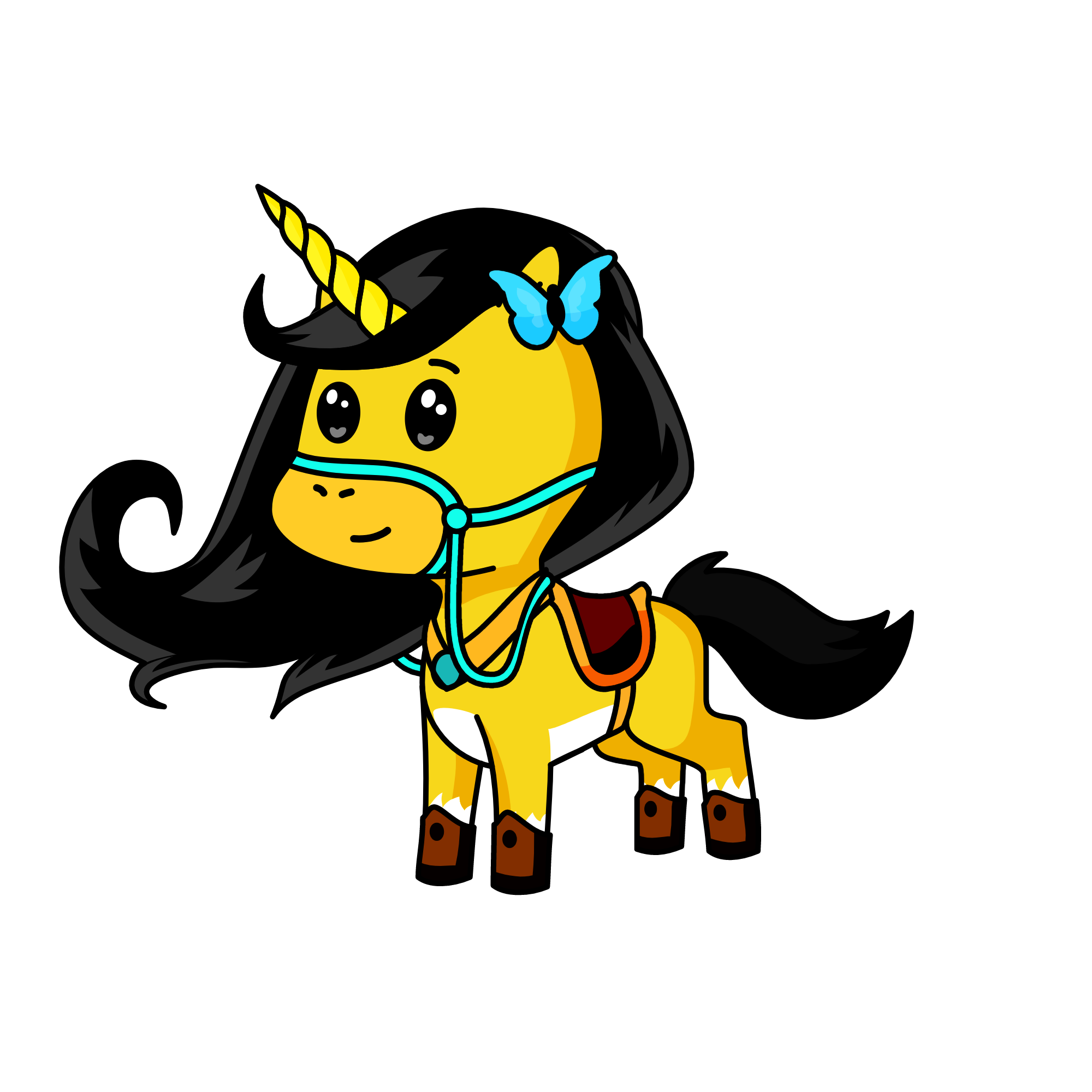 Aqua, the unicorn