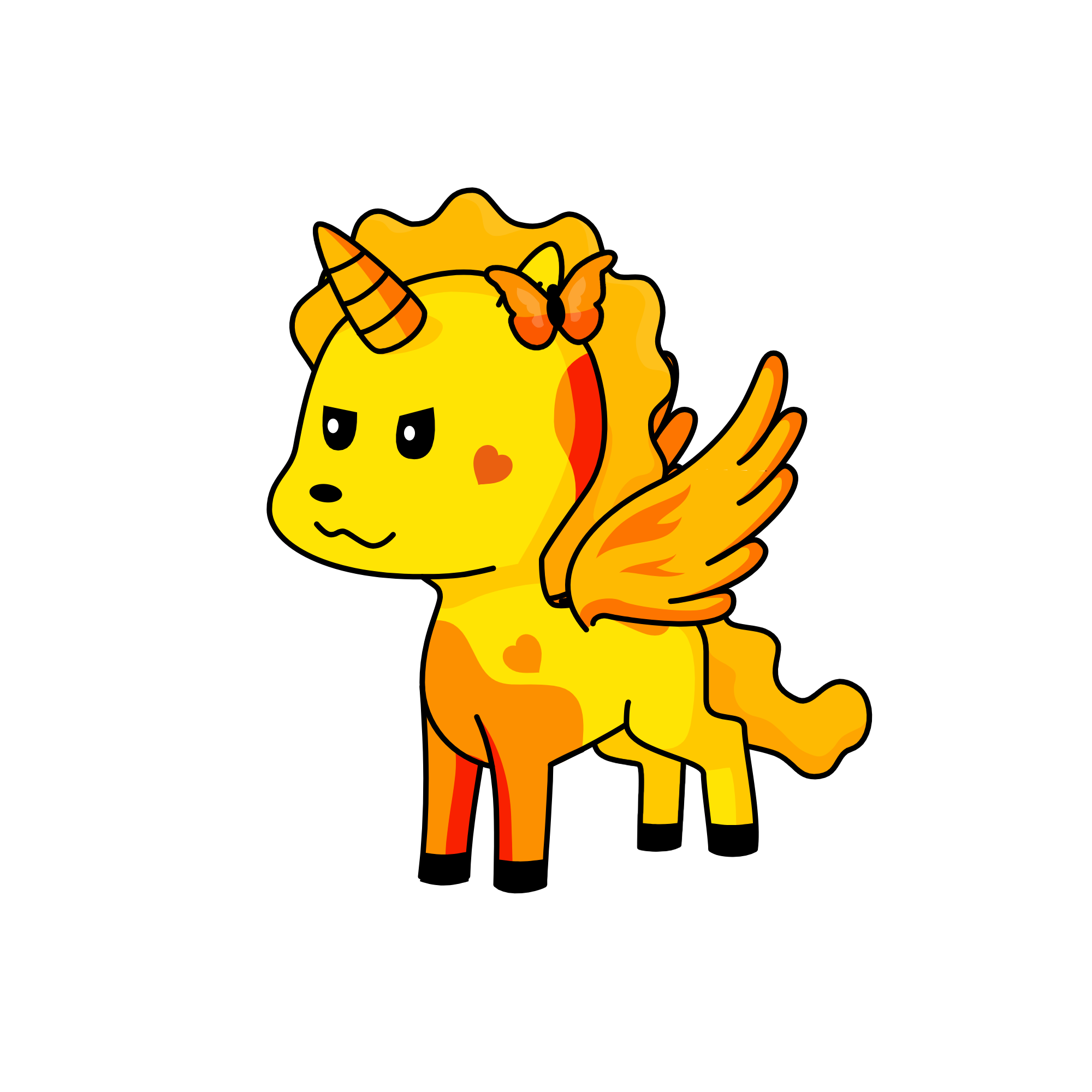 poodle, the unicorn