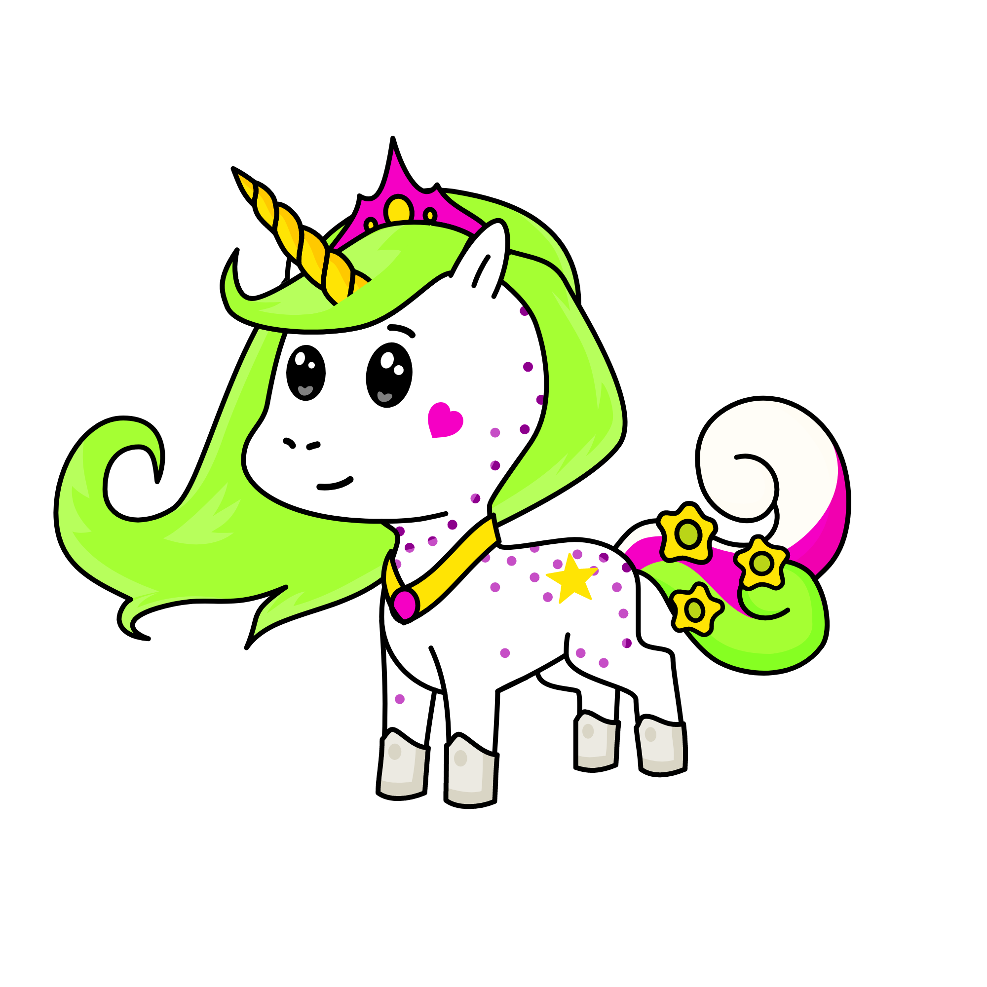 Princess Celestia, the unicorn