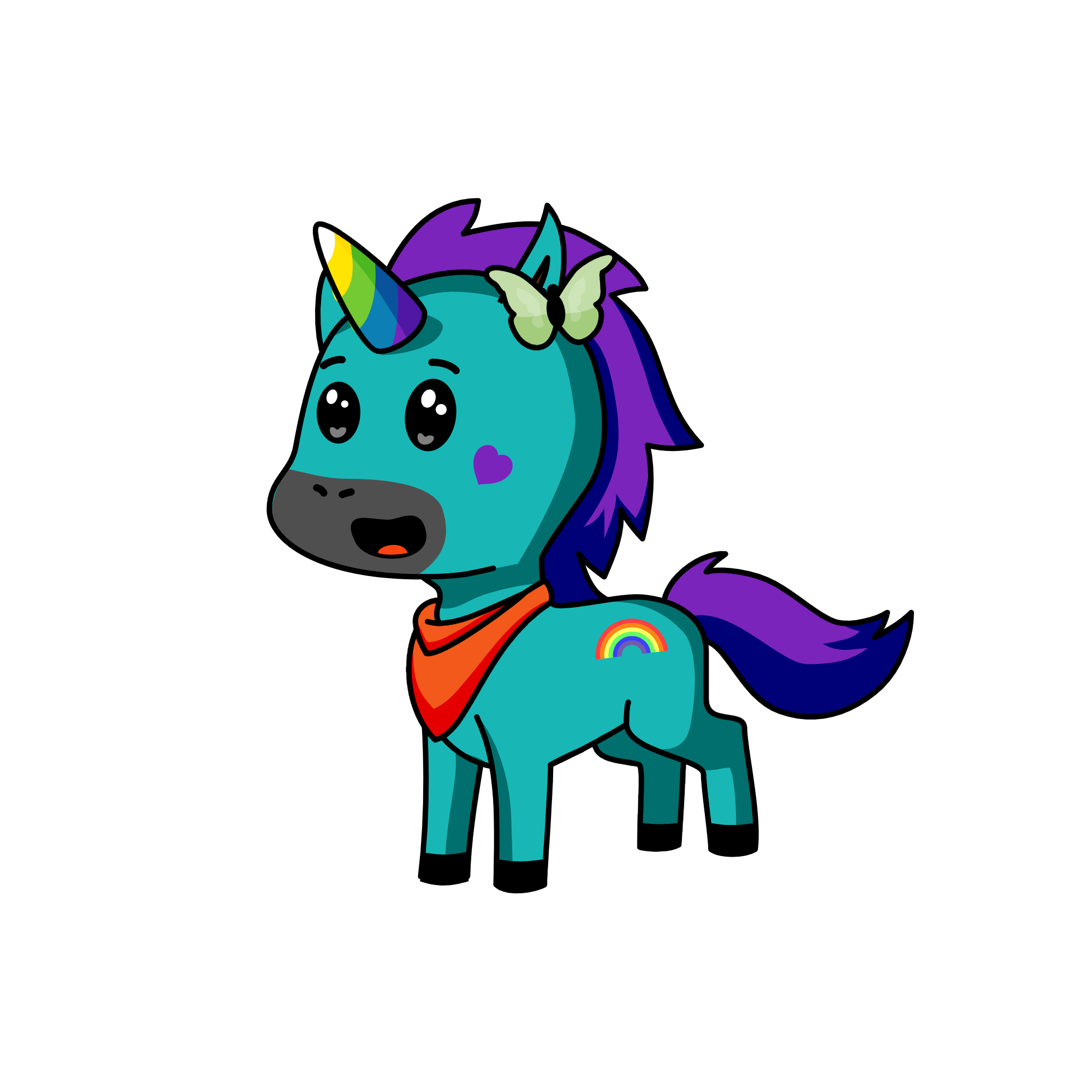 Sprinkles, the unicorn