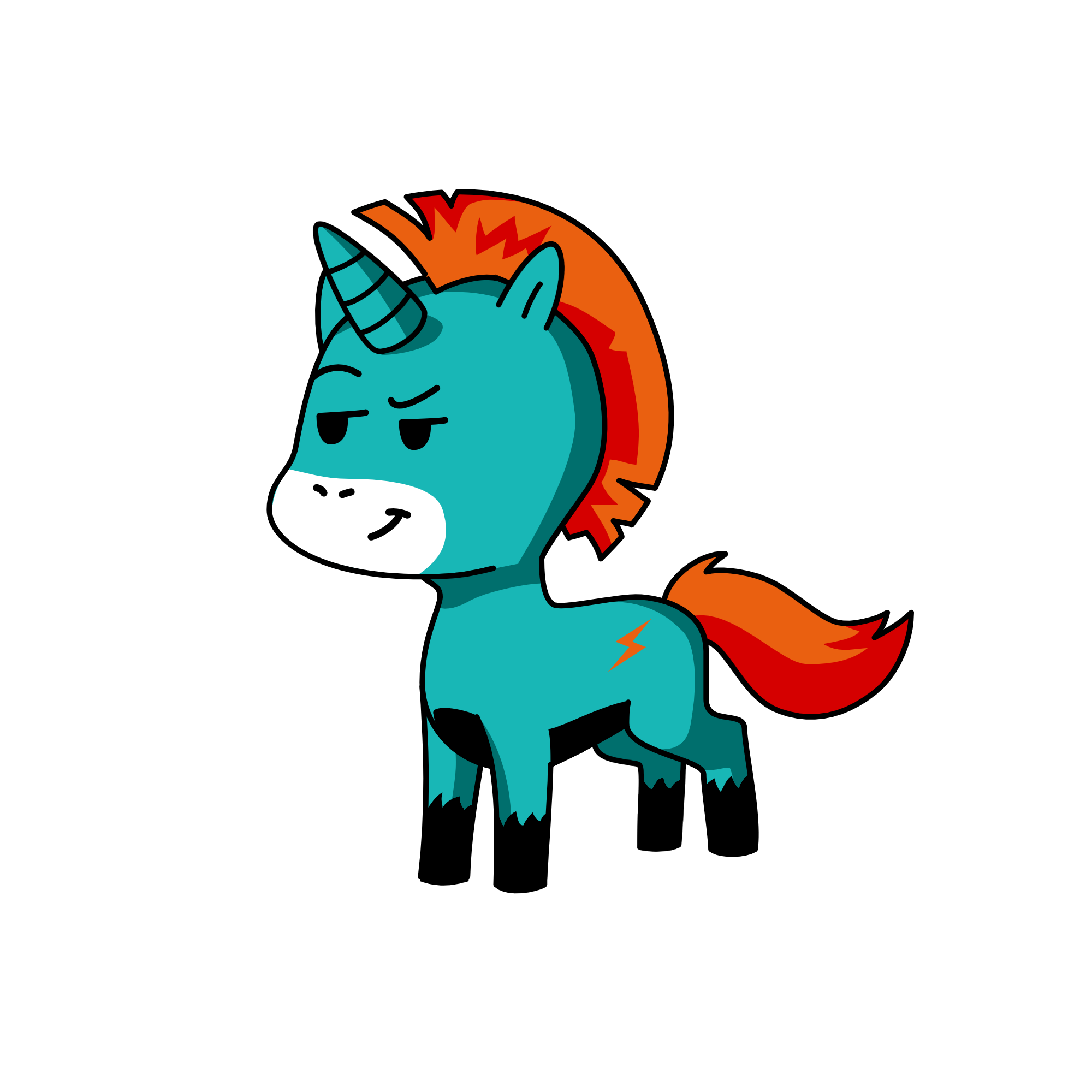 Cooldude, the unicorn