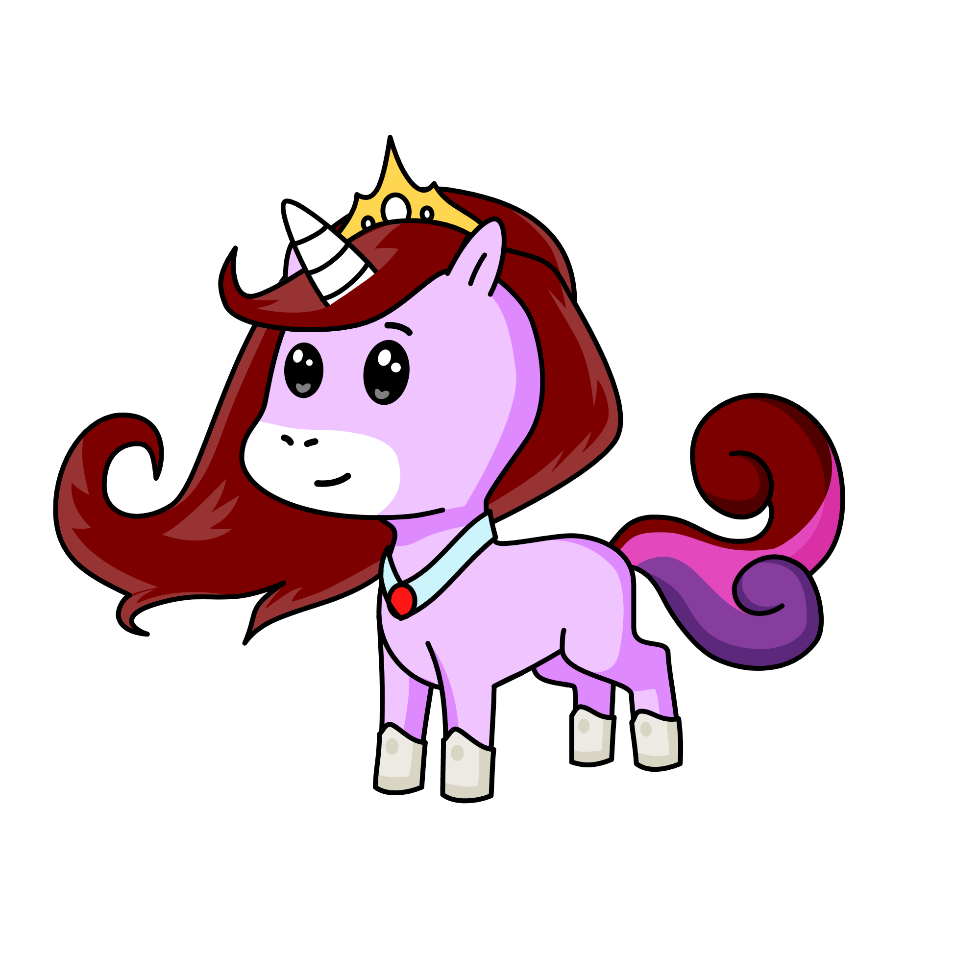 hrhwbhwbq, the unicorn
