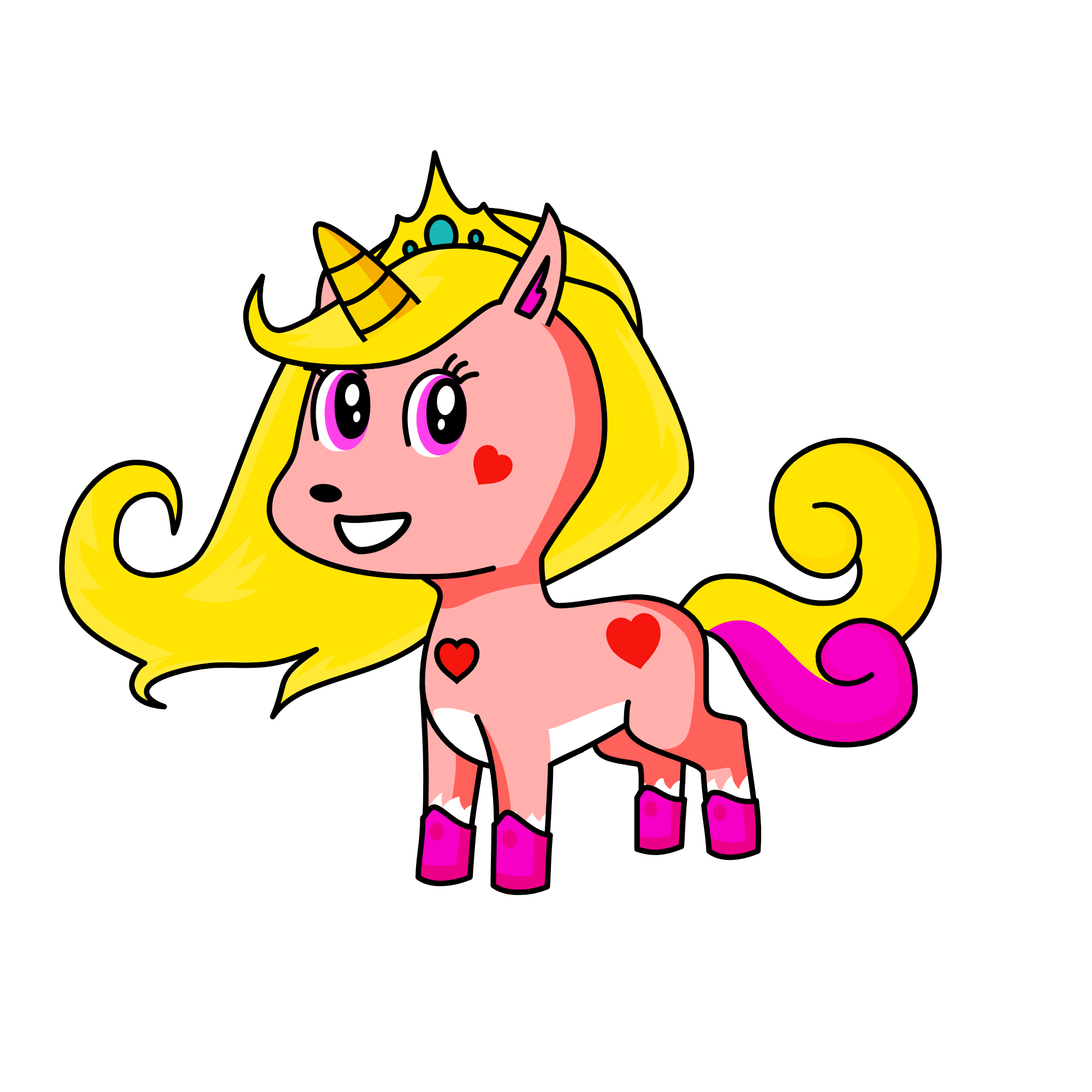 coraçãozinha , the unicorn
