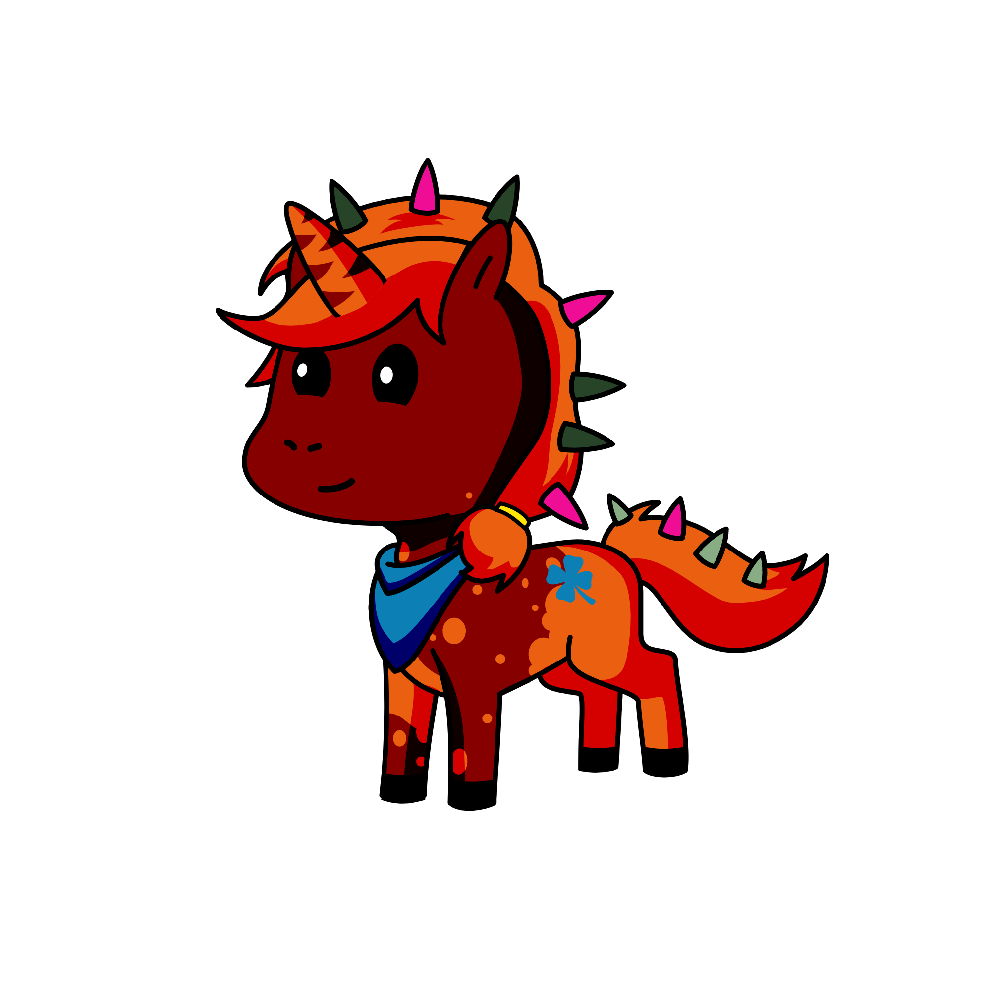 Coconut, the unicorn