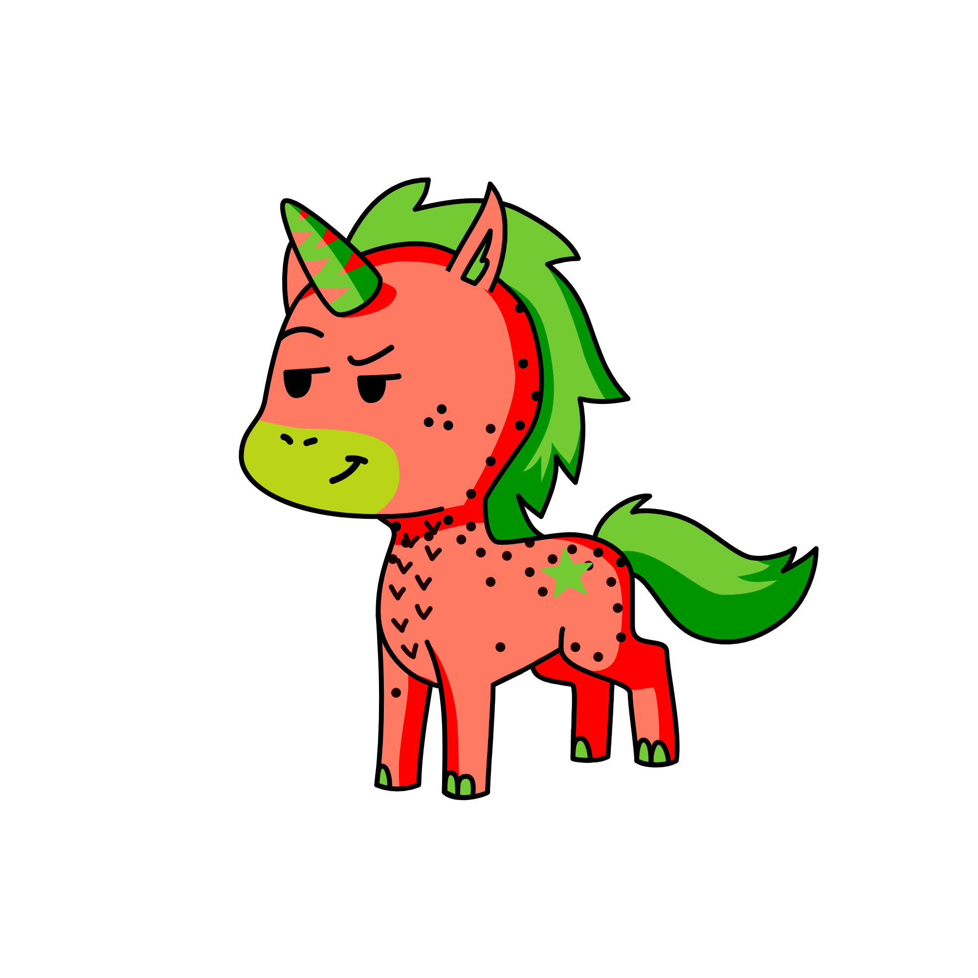 Watermelon Sugar High!, the unicorn