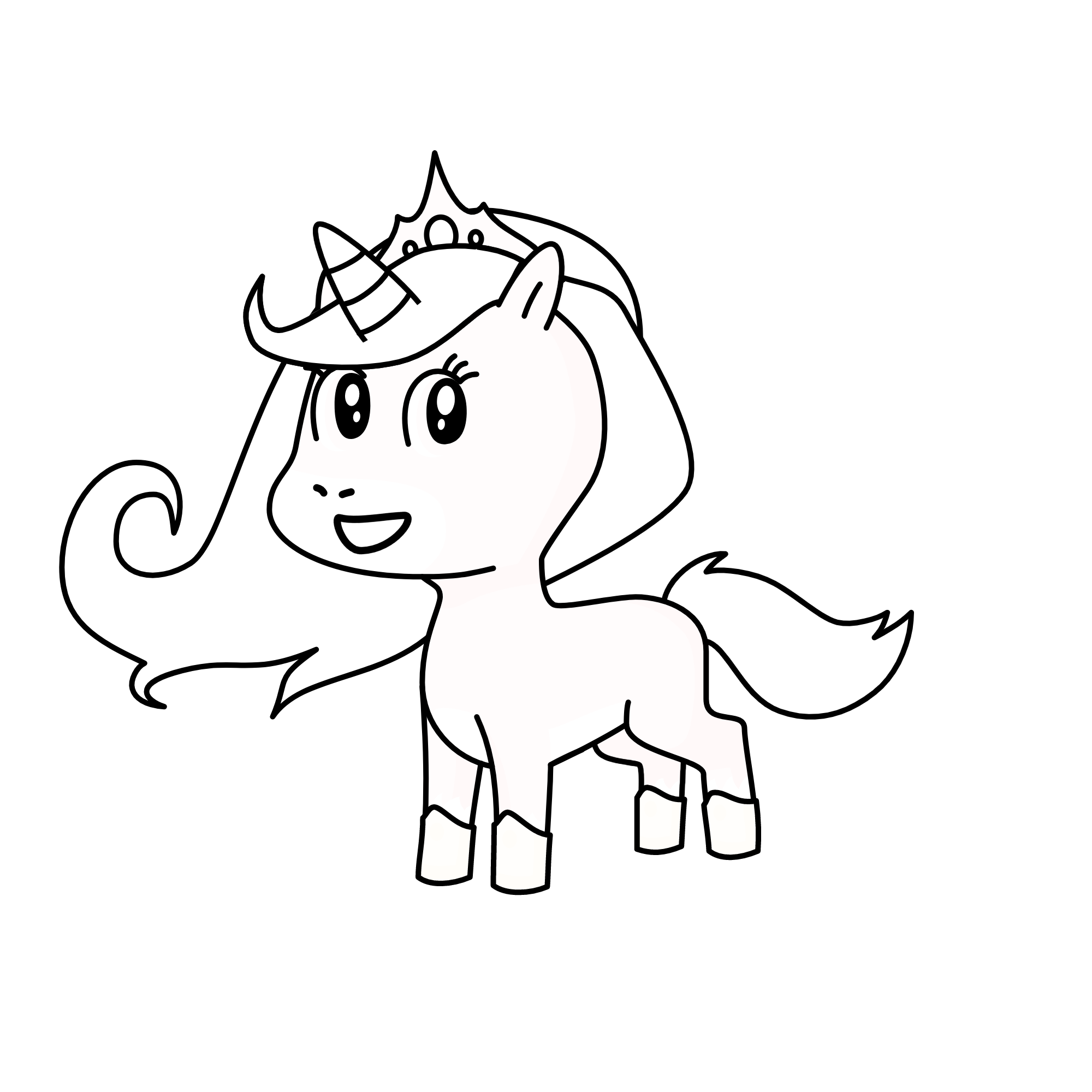 branqinha, the unicorn