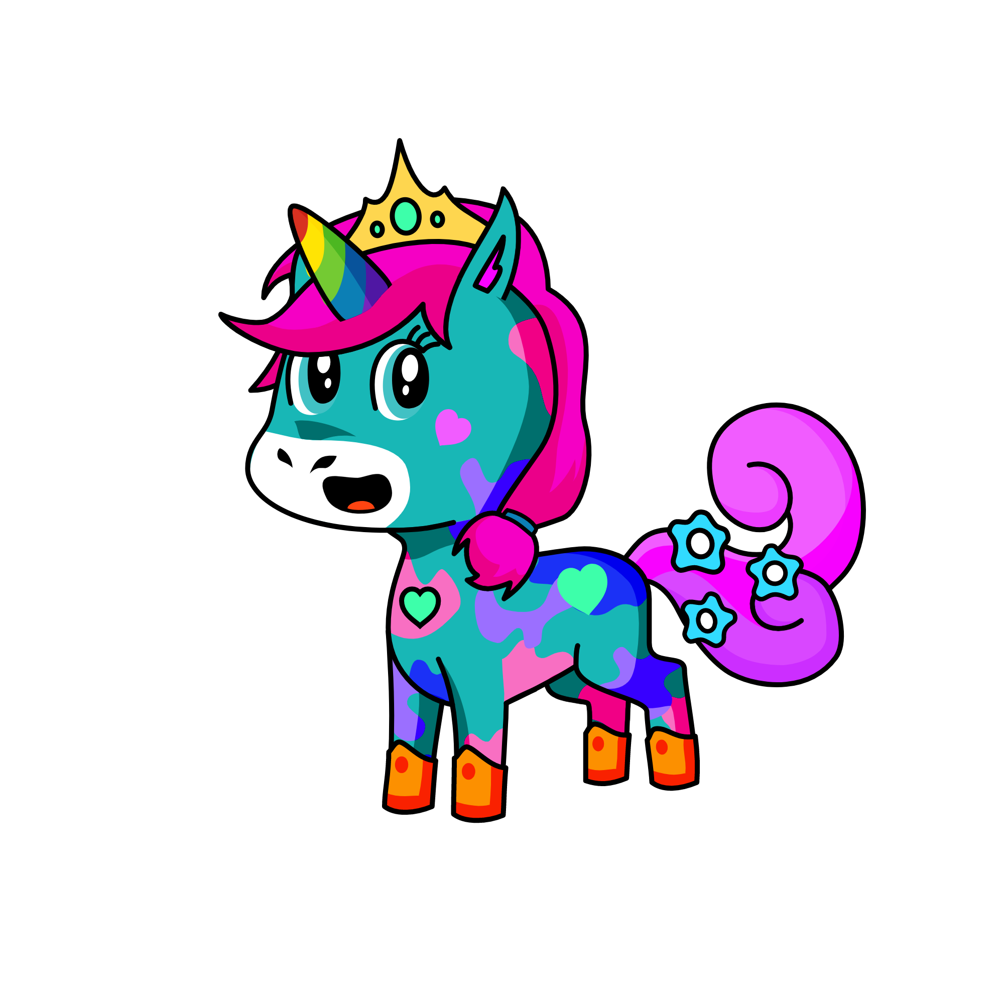queen hunny, the unicorn