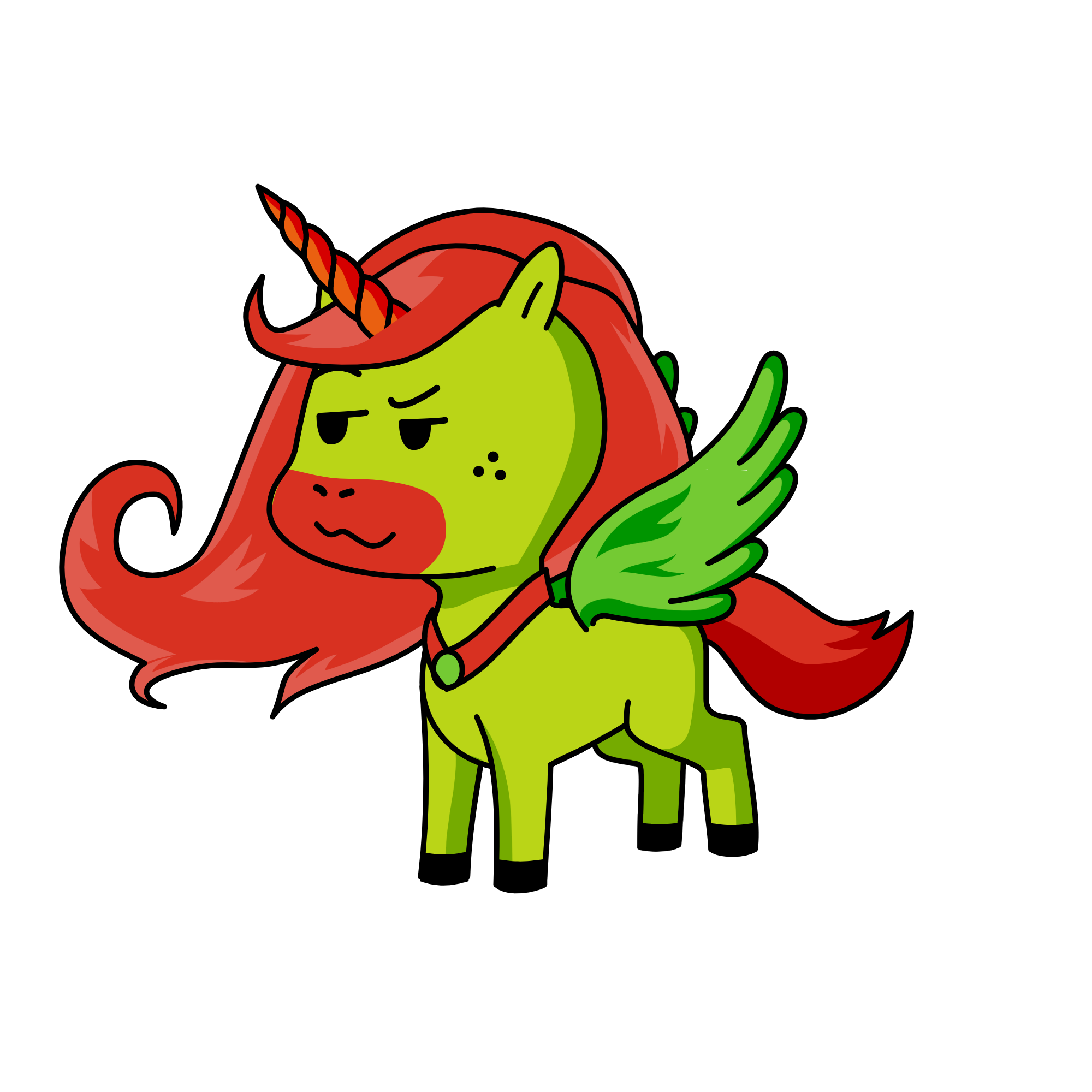 Neutral Uni, the unicorn