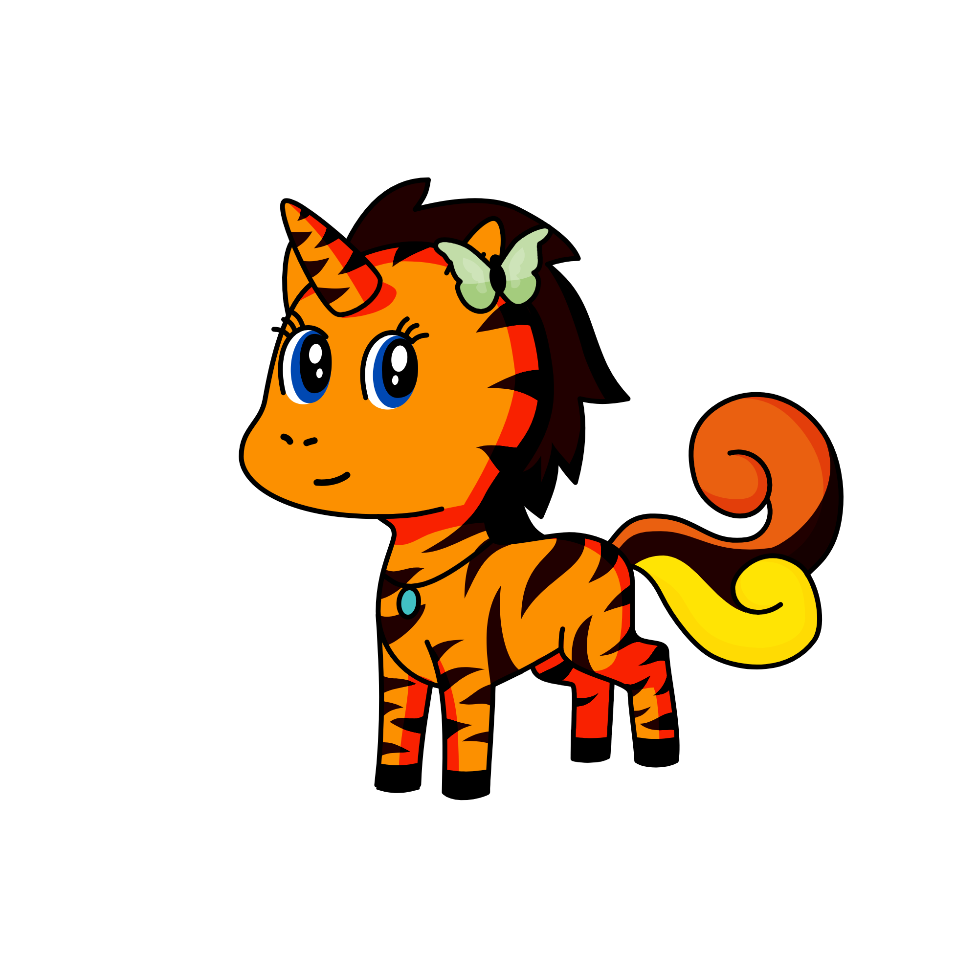 firey, the unicorn
