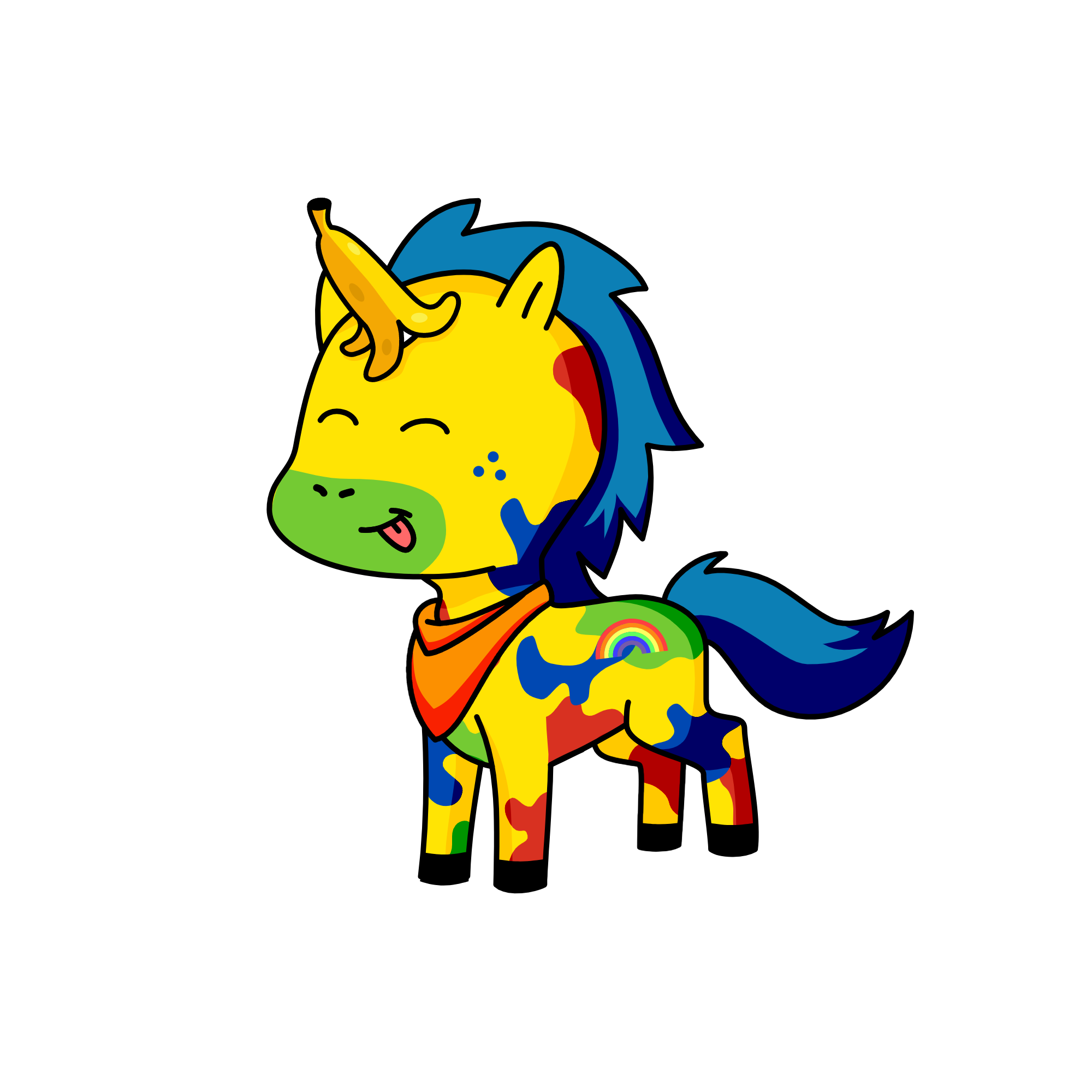 Silly Sam, the unicorn