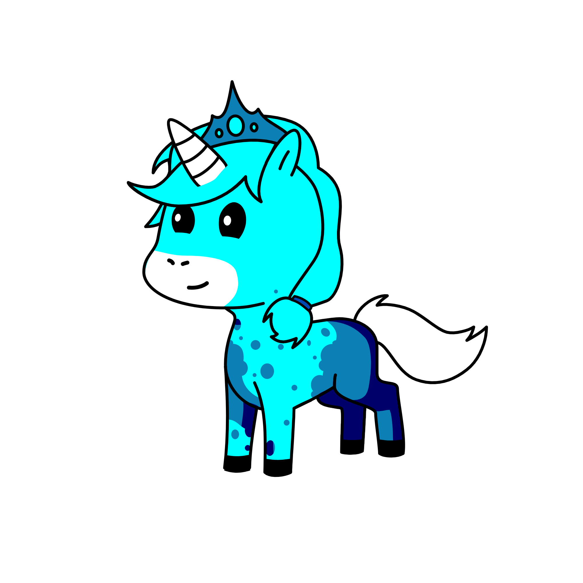 Aqua, the unicorn