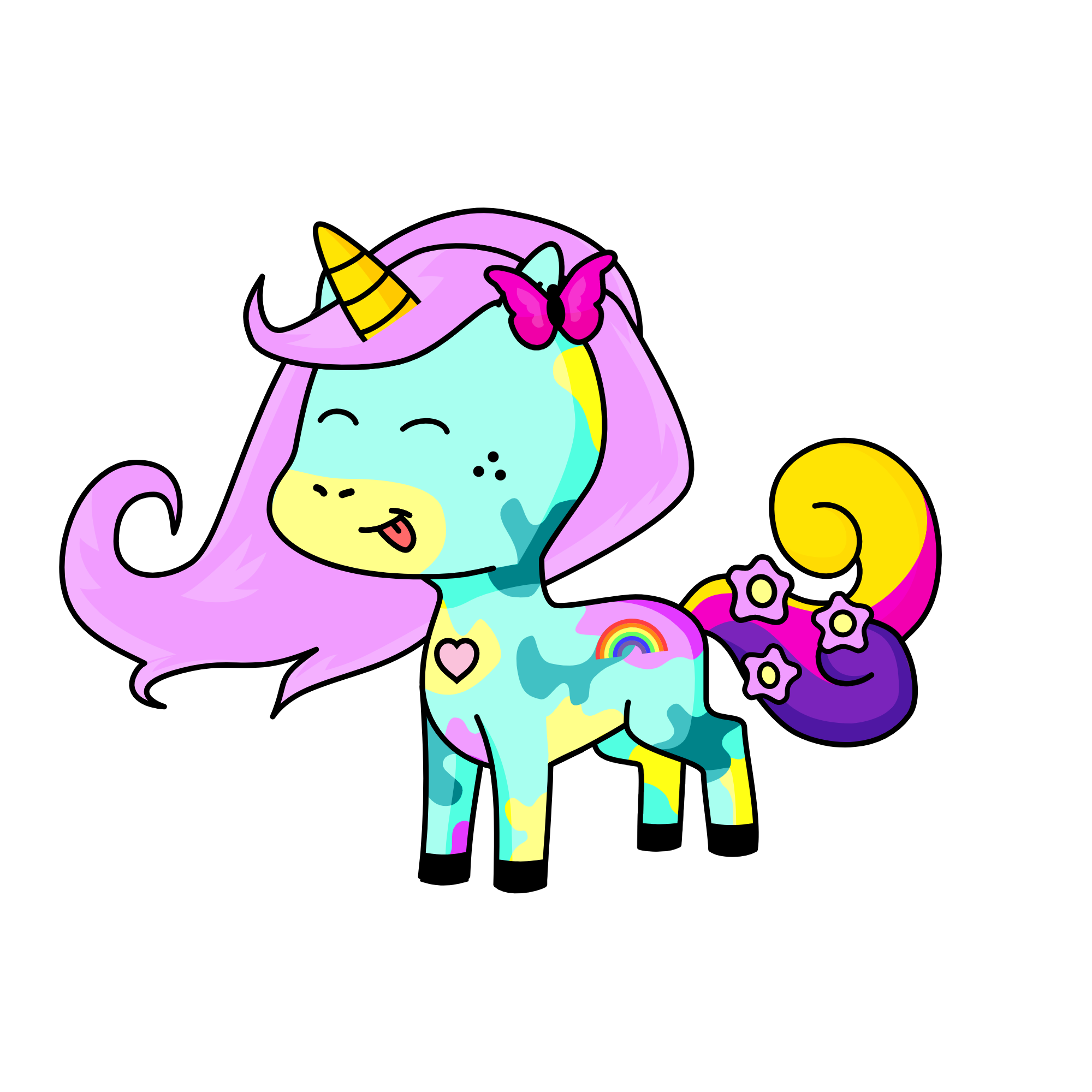 melina, the unicorn