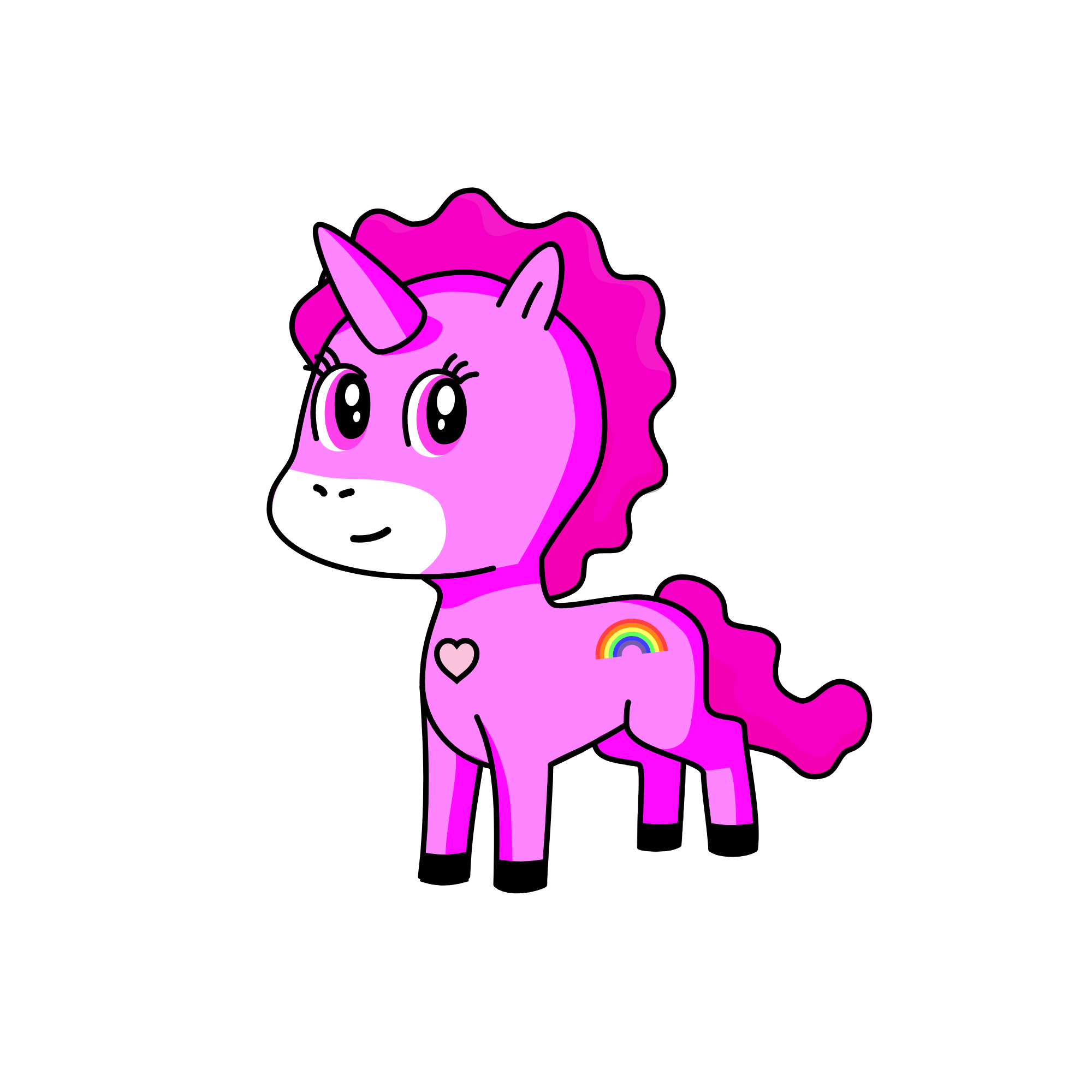 pinkie pie, the unicorn