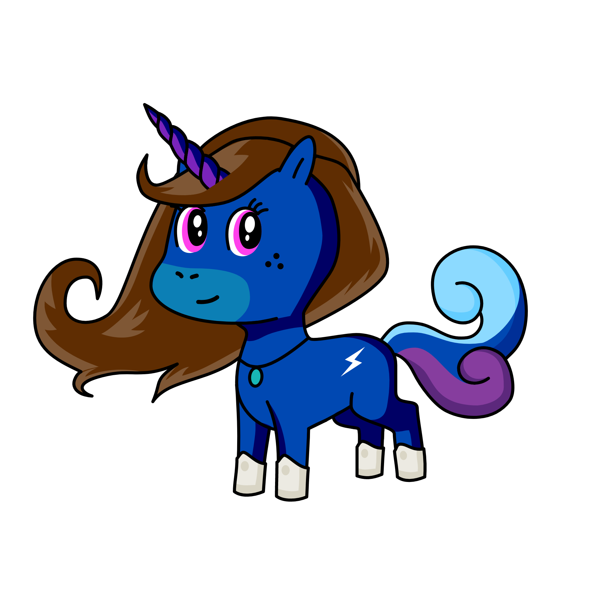 Ali, the unicorn