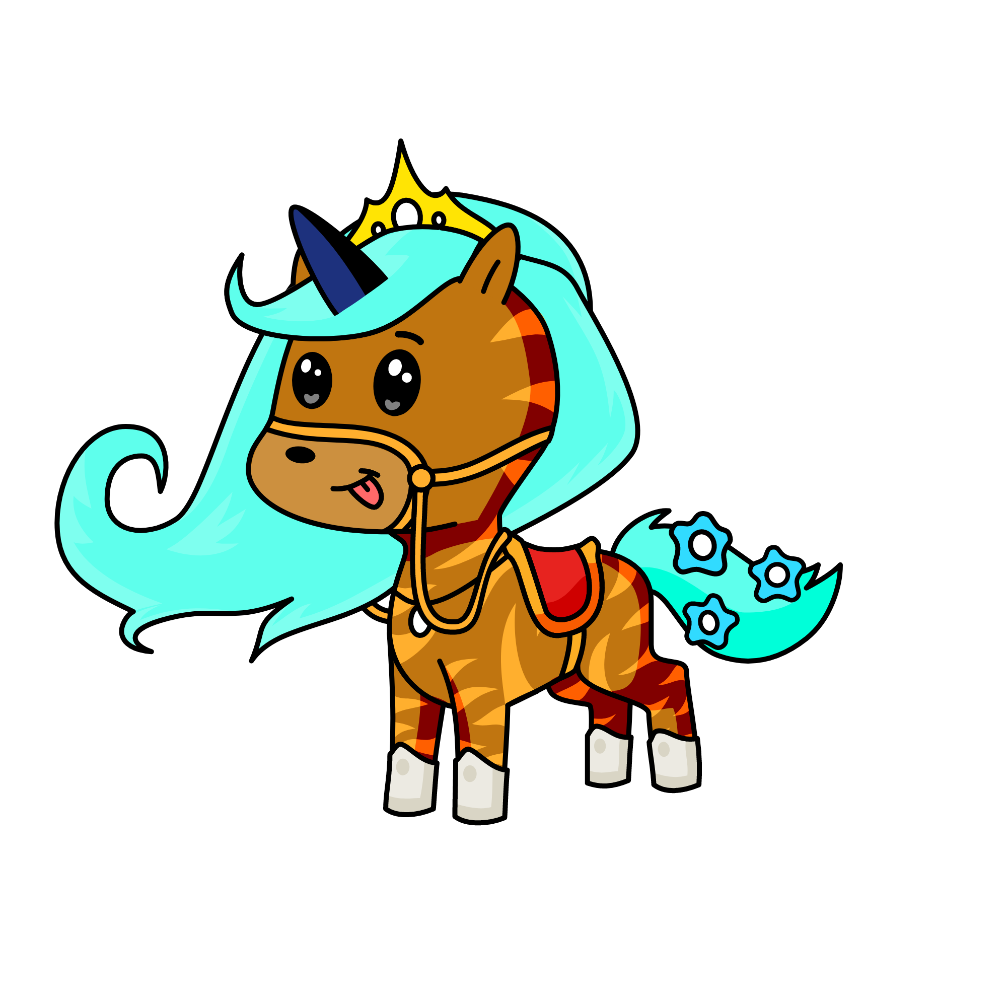 Princess lily, the unicorn