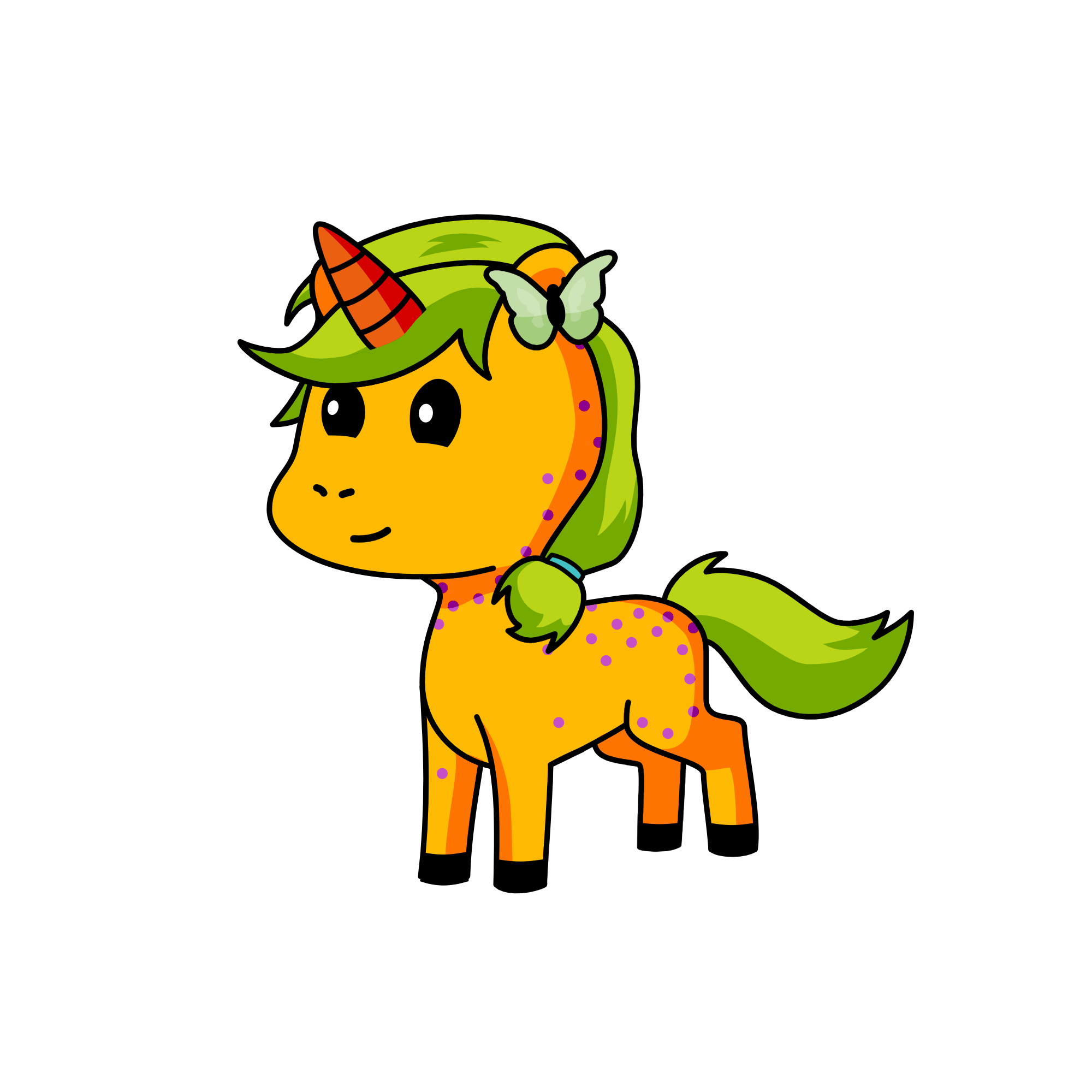 Sugar, the unicorn