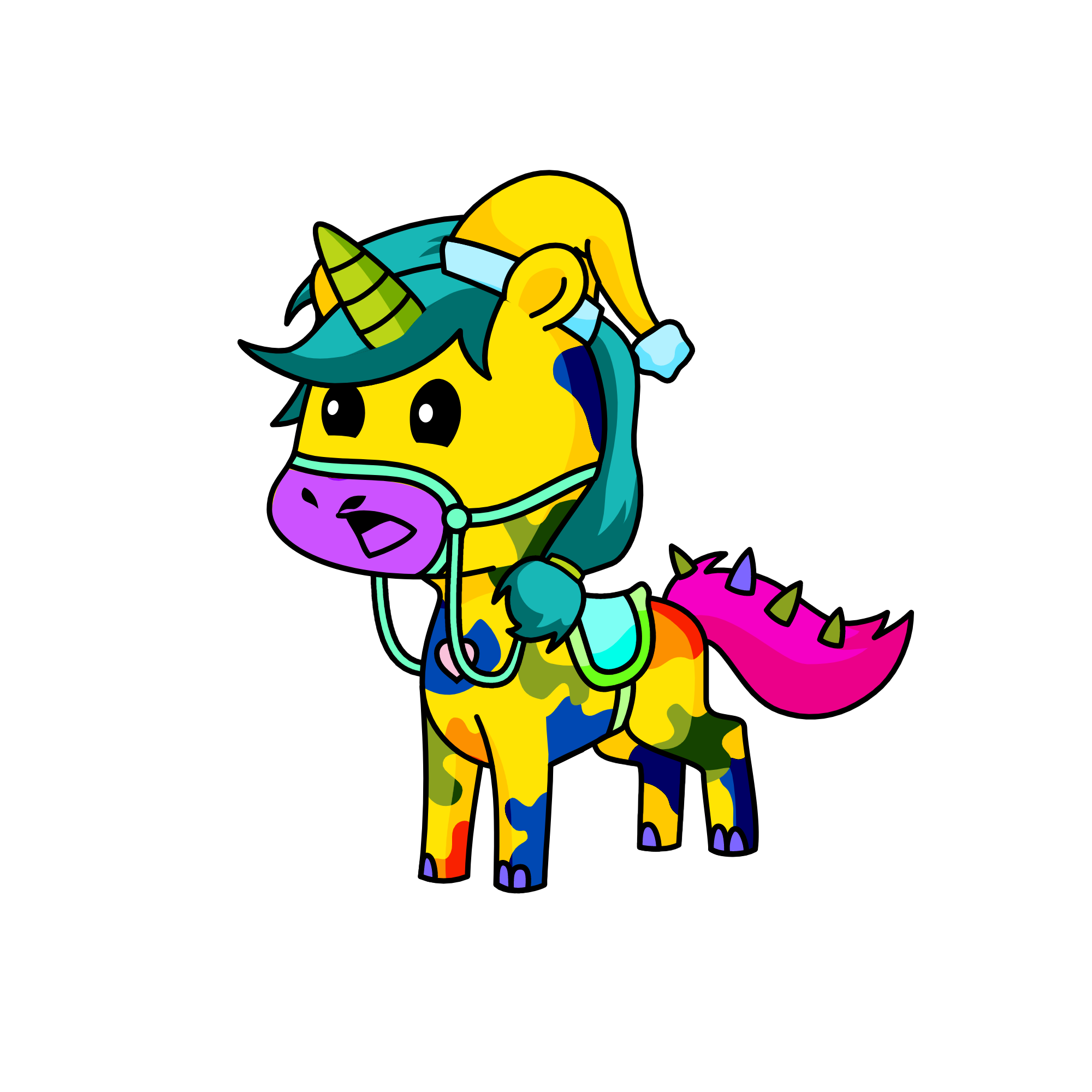 Village ugly, the unicorn