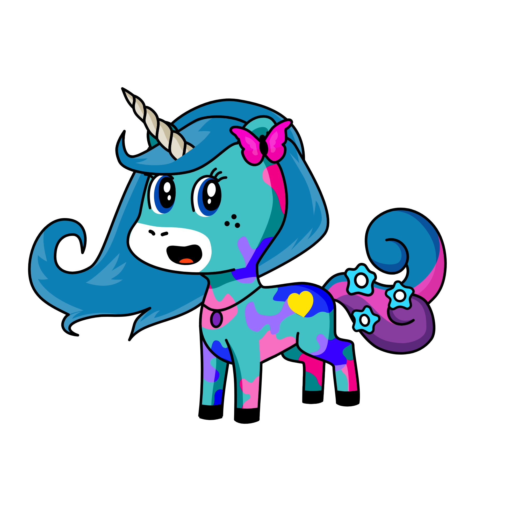 Celest, the unicorn