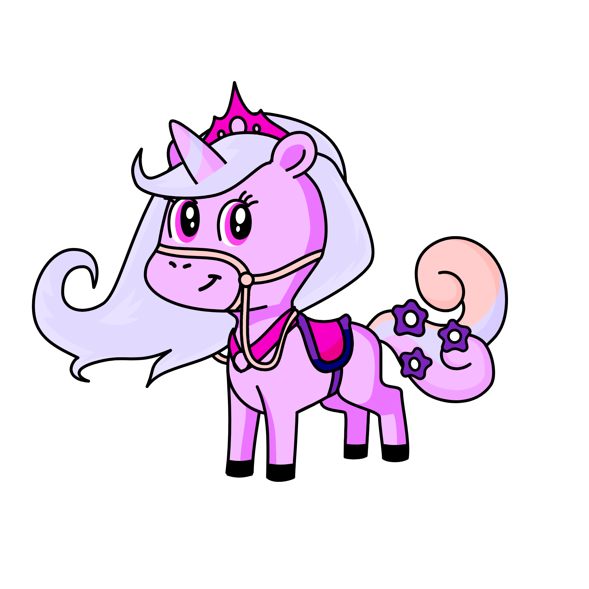 happy, the unicorn