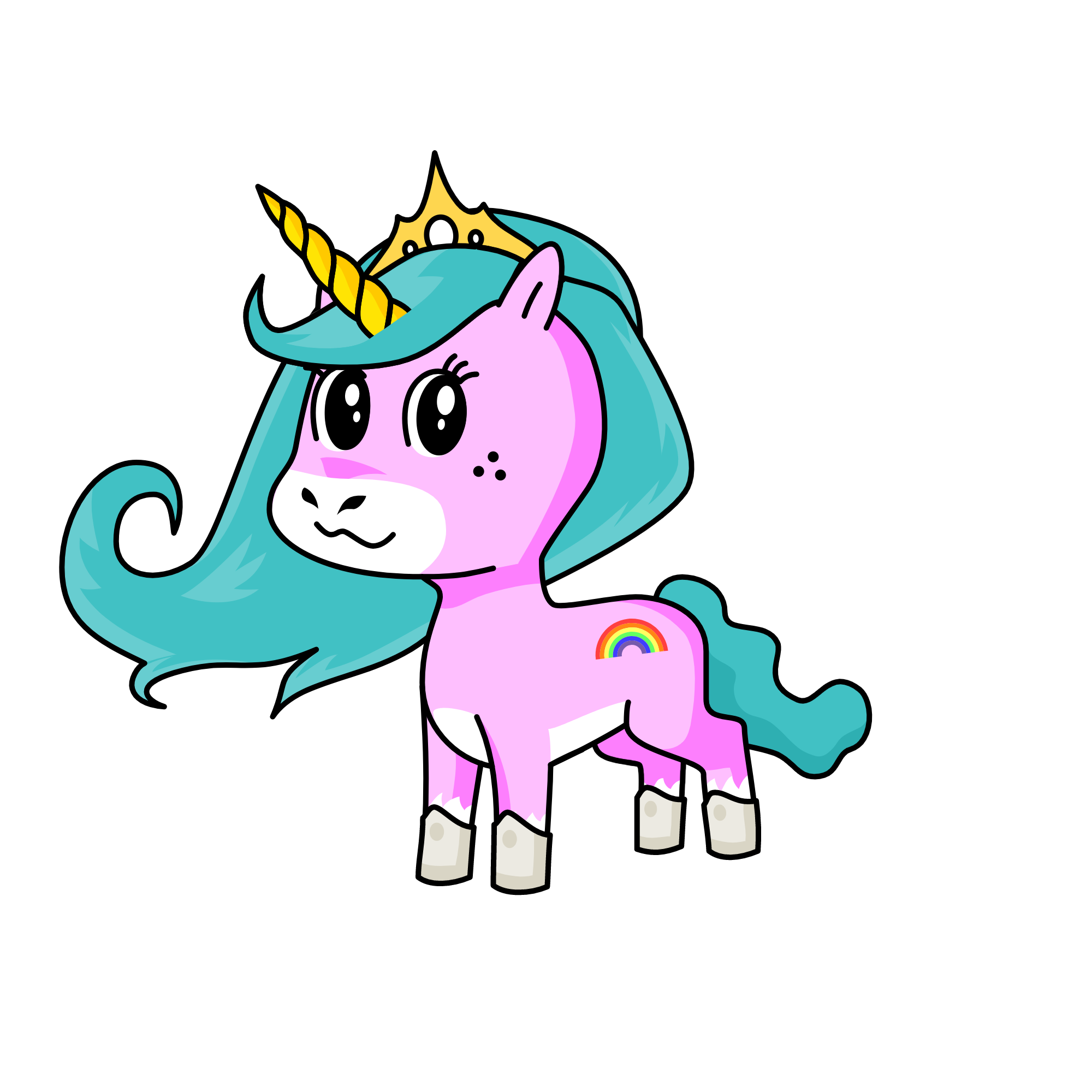 Regina, the unicorn