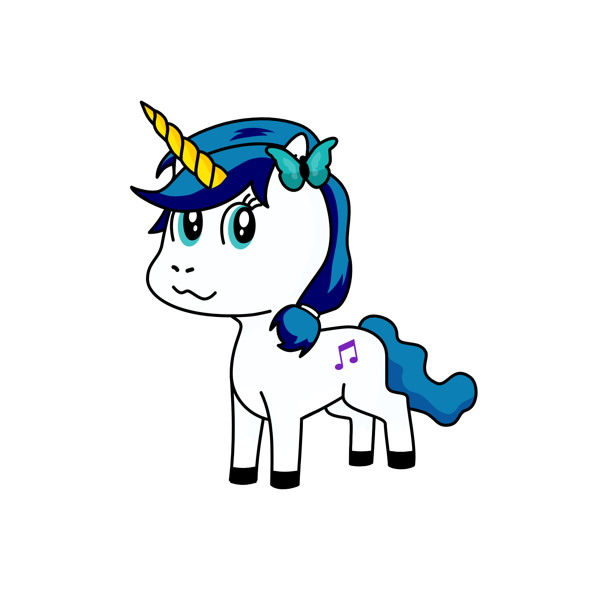 Regina, the unicorn