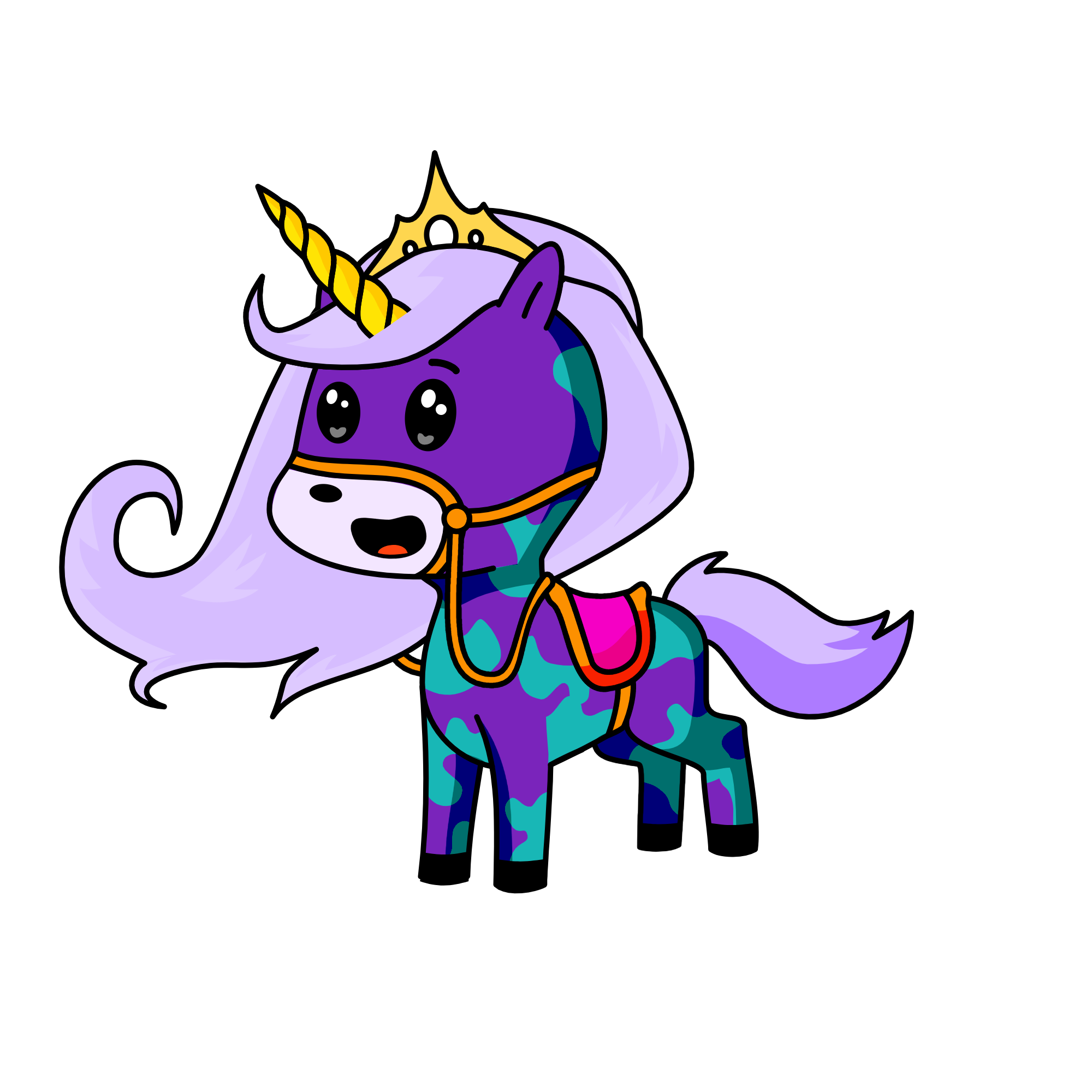 Dimondlight, the unicorn