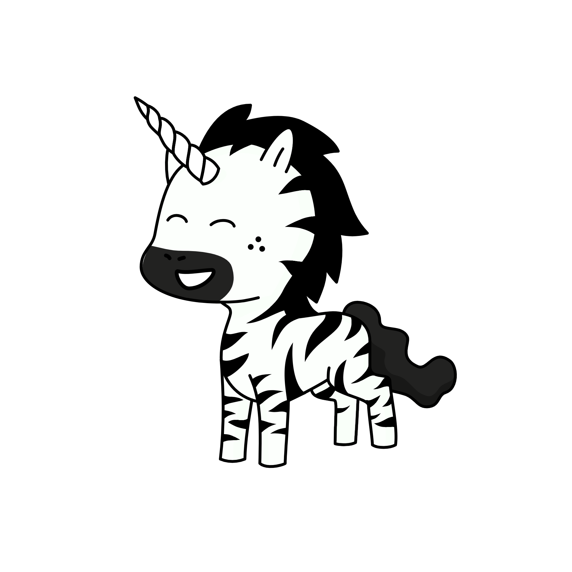 Zebracorn, the unicorn