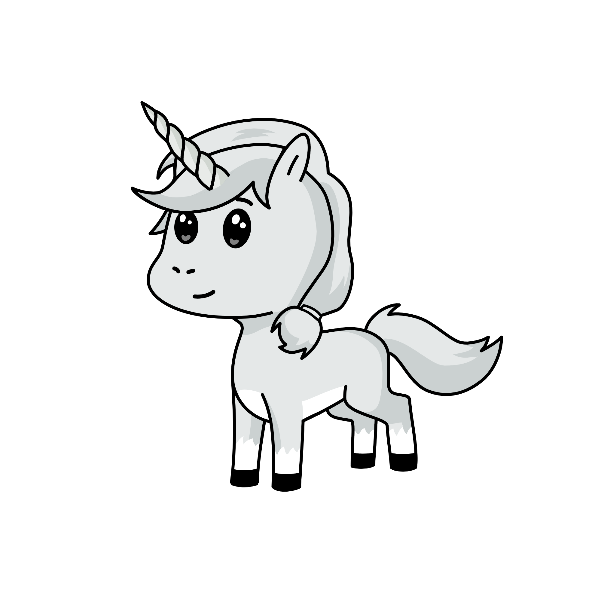 Silveny, the unicorn