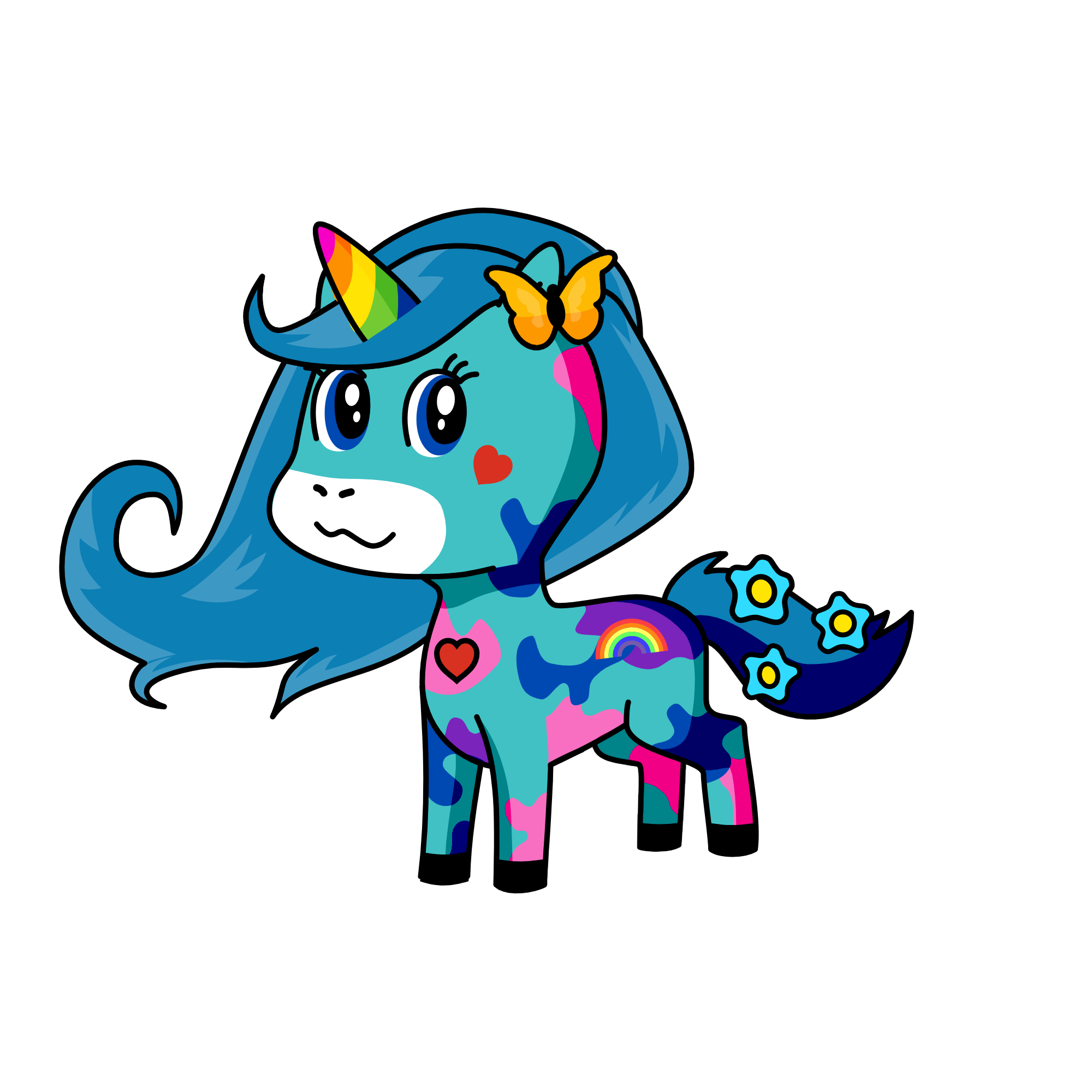 Kristen, the unicorn