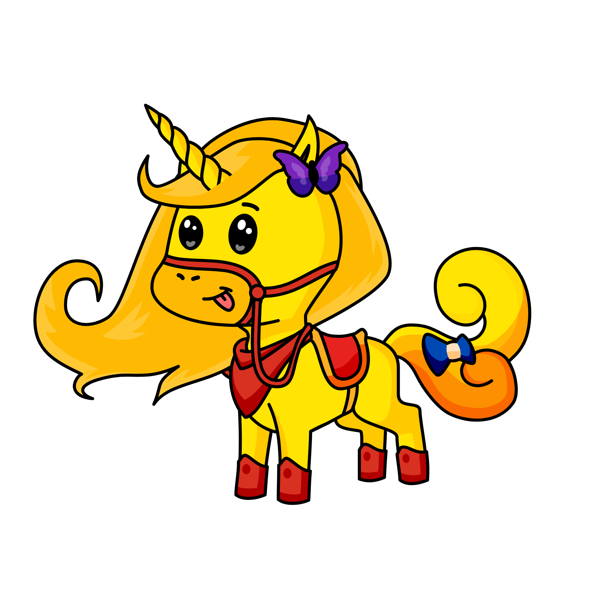 Bosbo, the unicorn