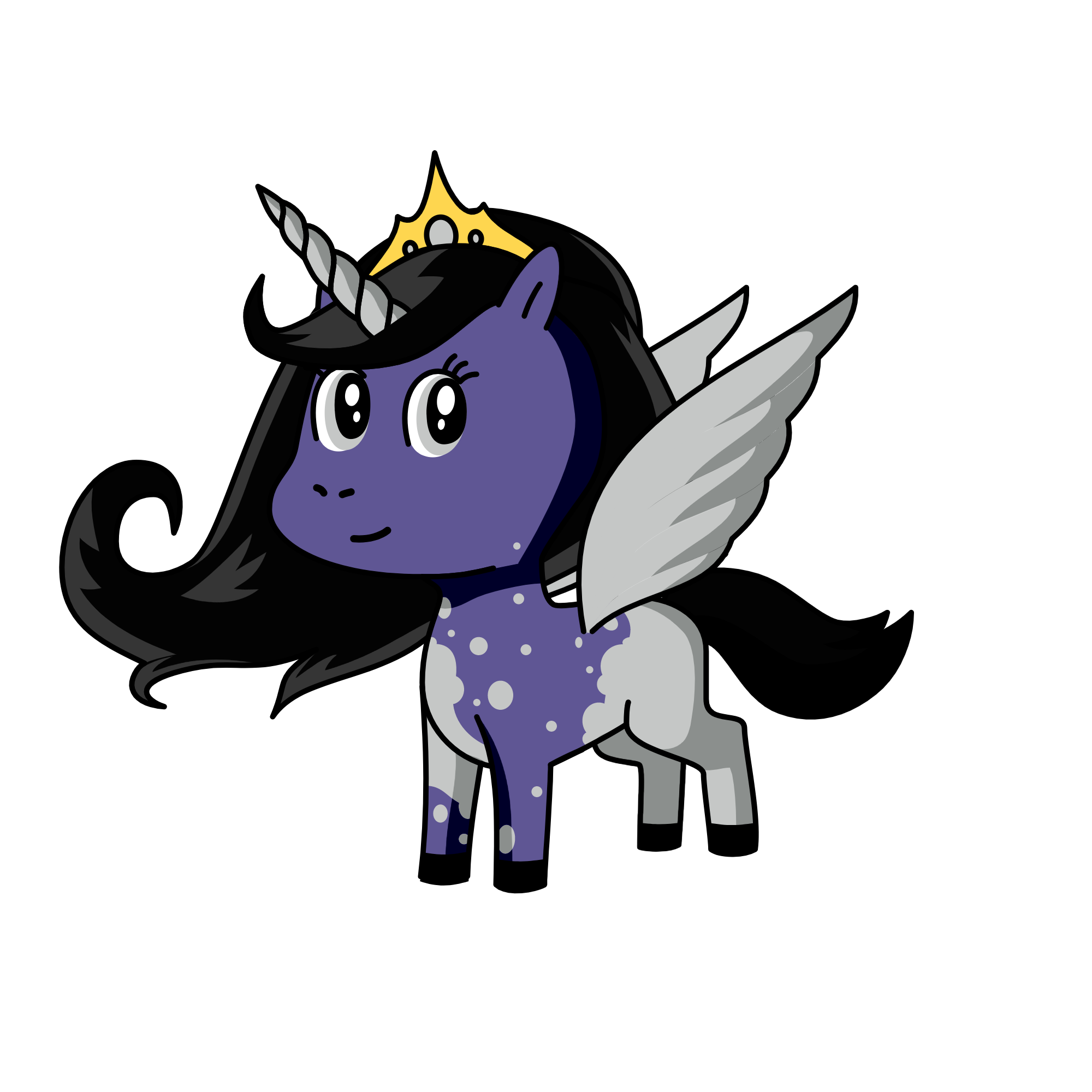 Luna, the unicorn