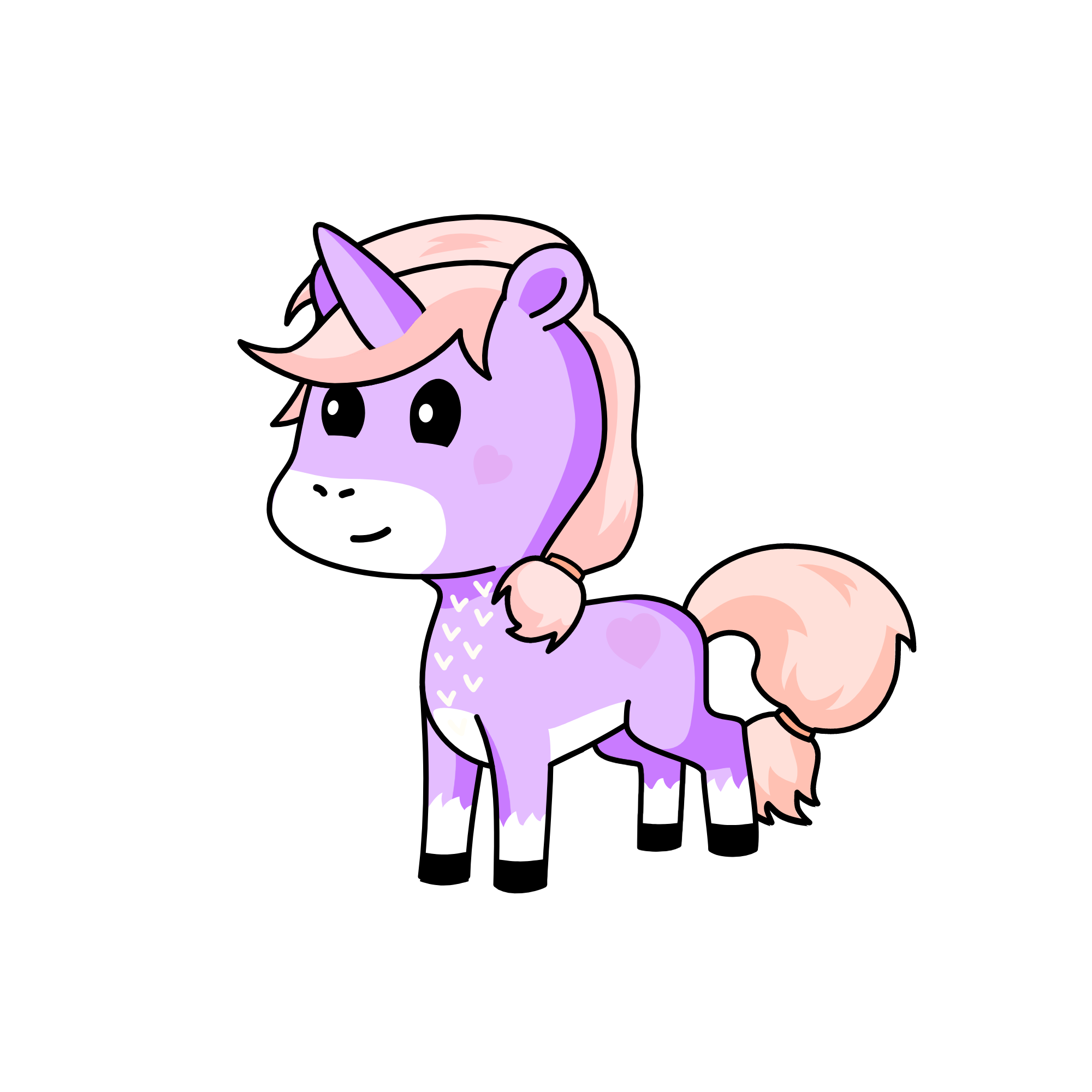 Purpi, the unicorn