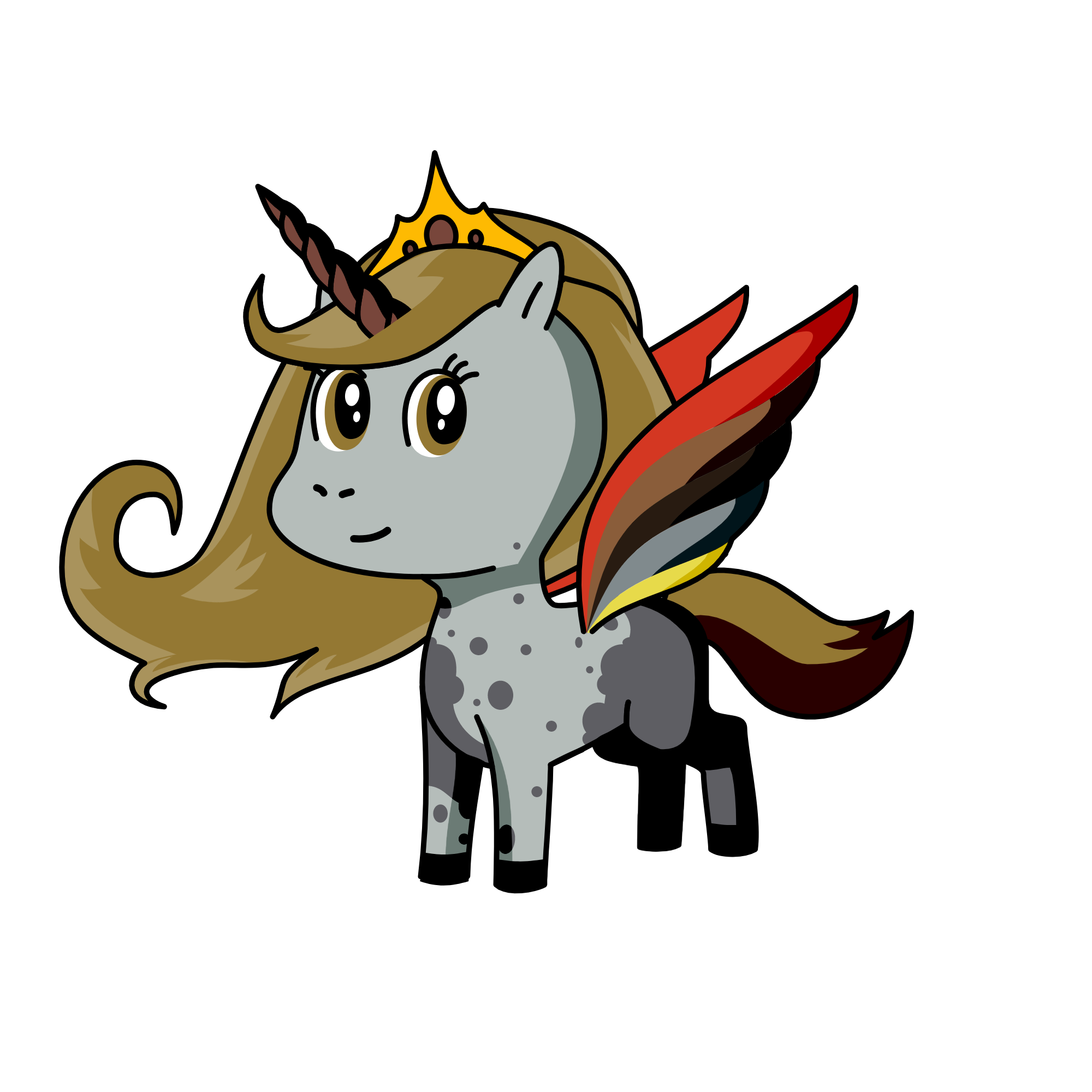 Dusk, the unicorn