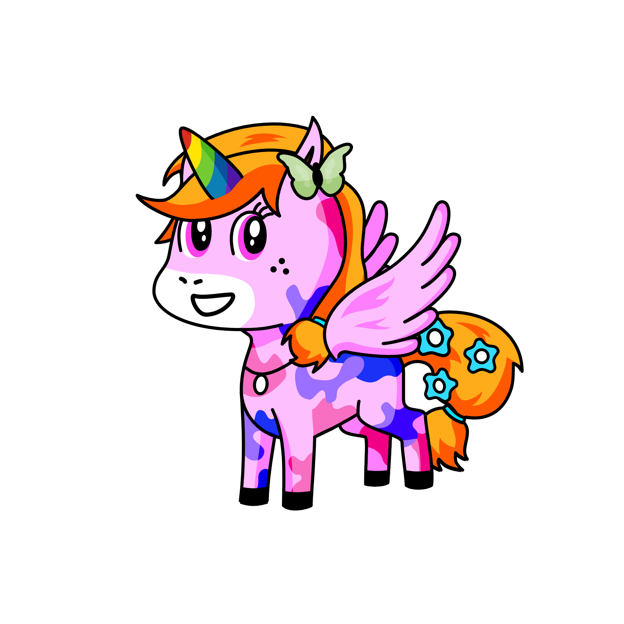 Ashley, the unicorn