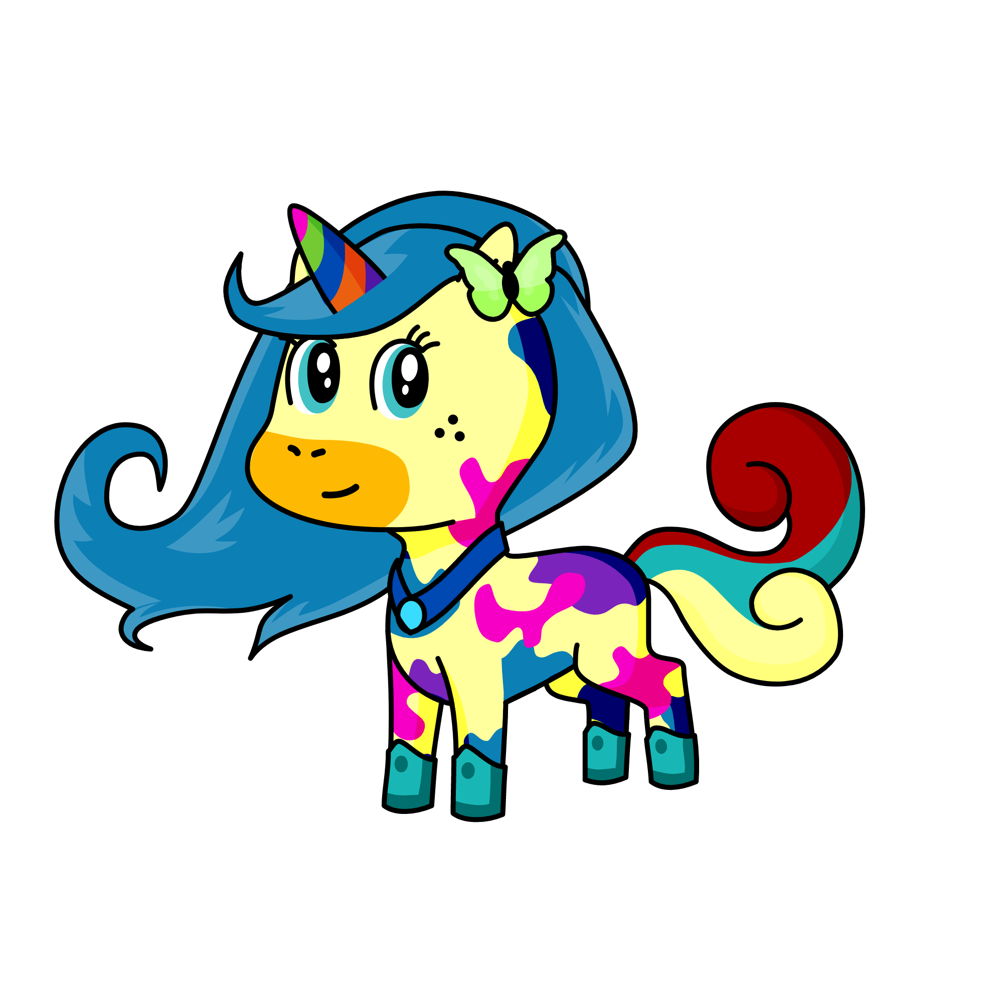 beauty, the unicorn