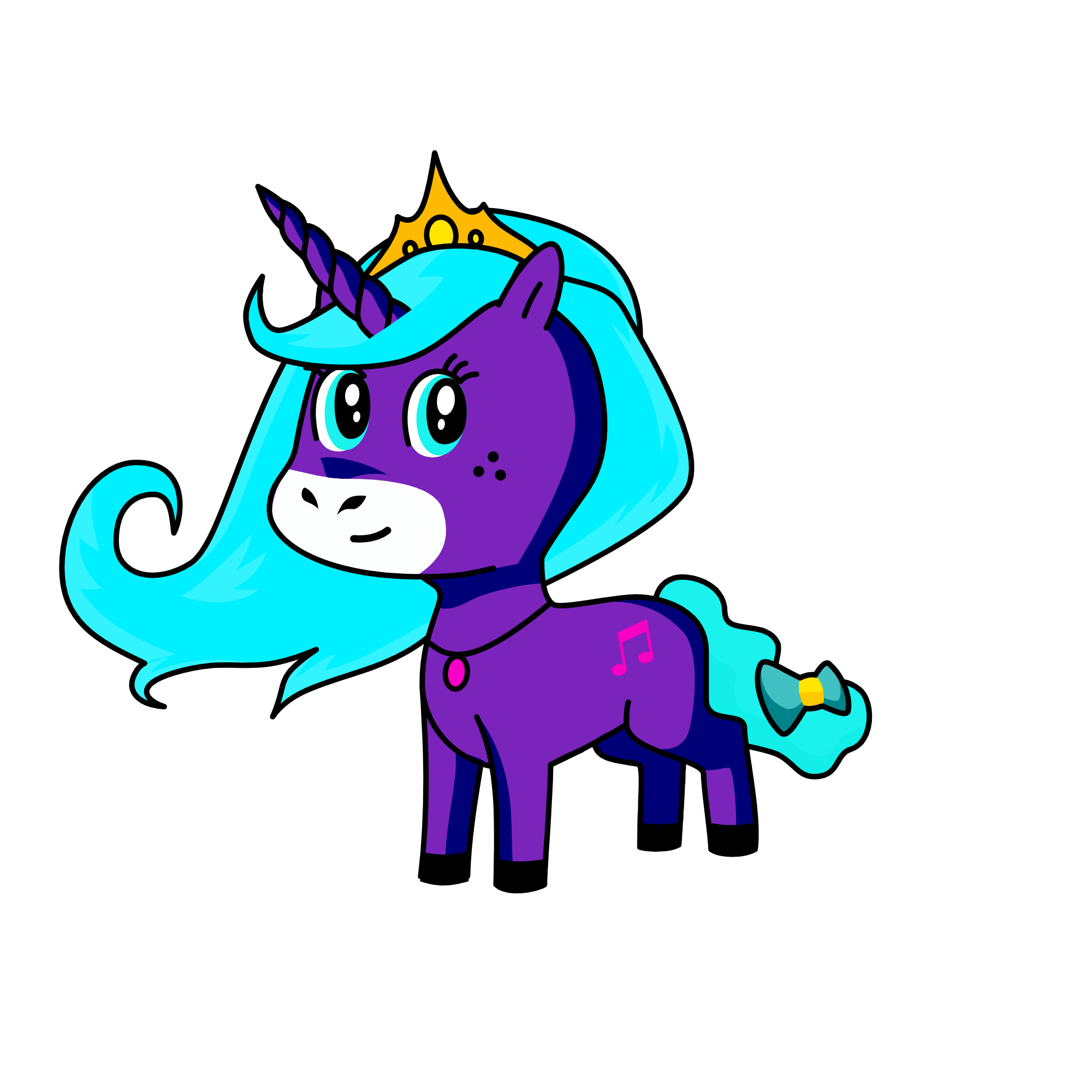 Princess Midnight, the unicorn