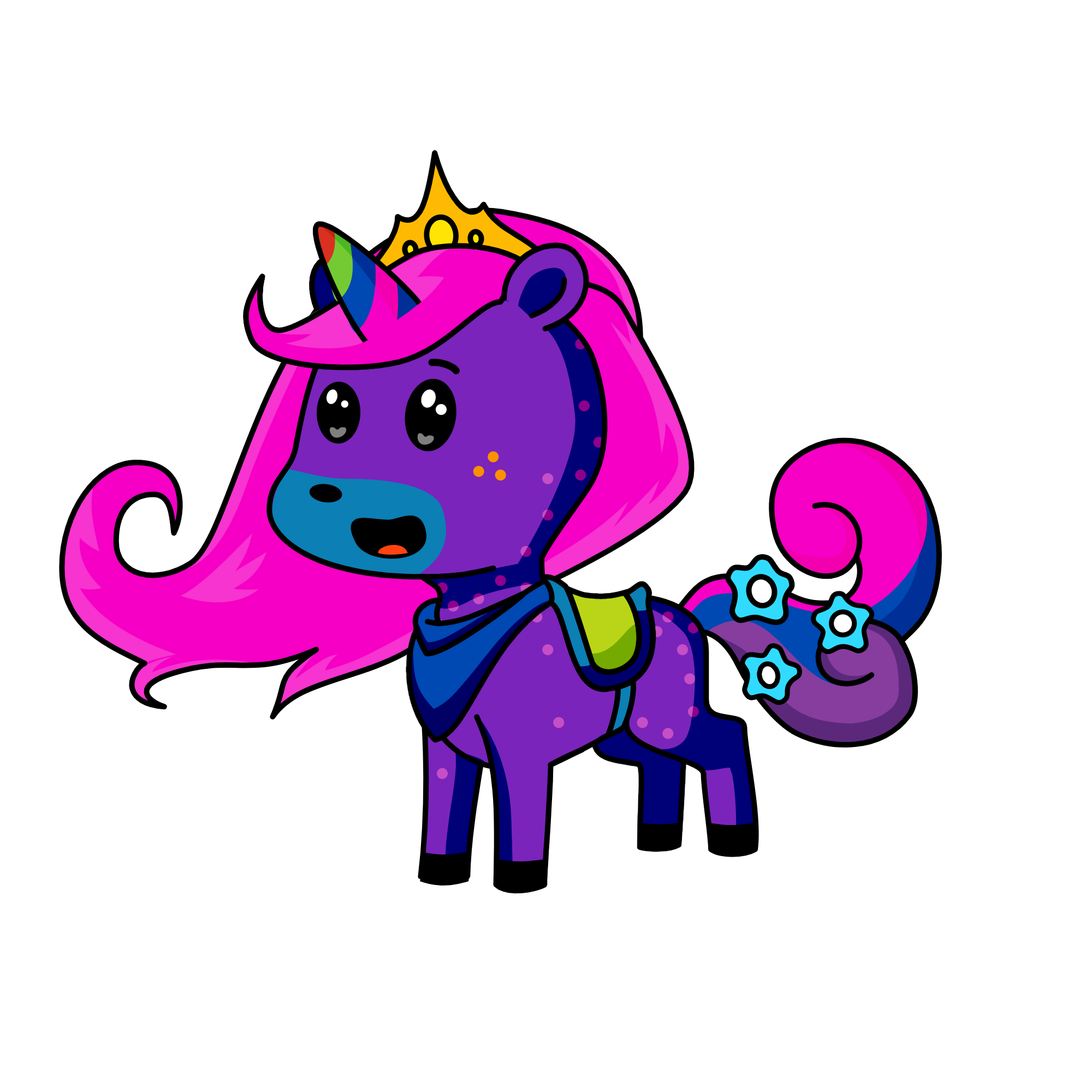 princesa camila, the unicorn