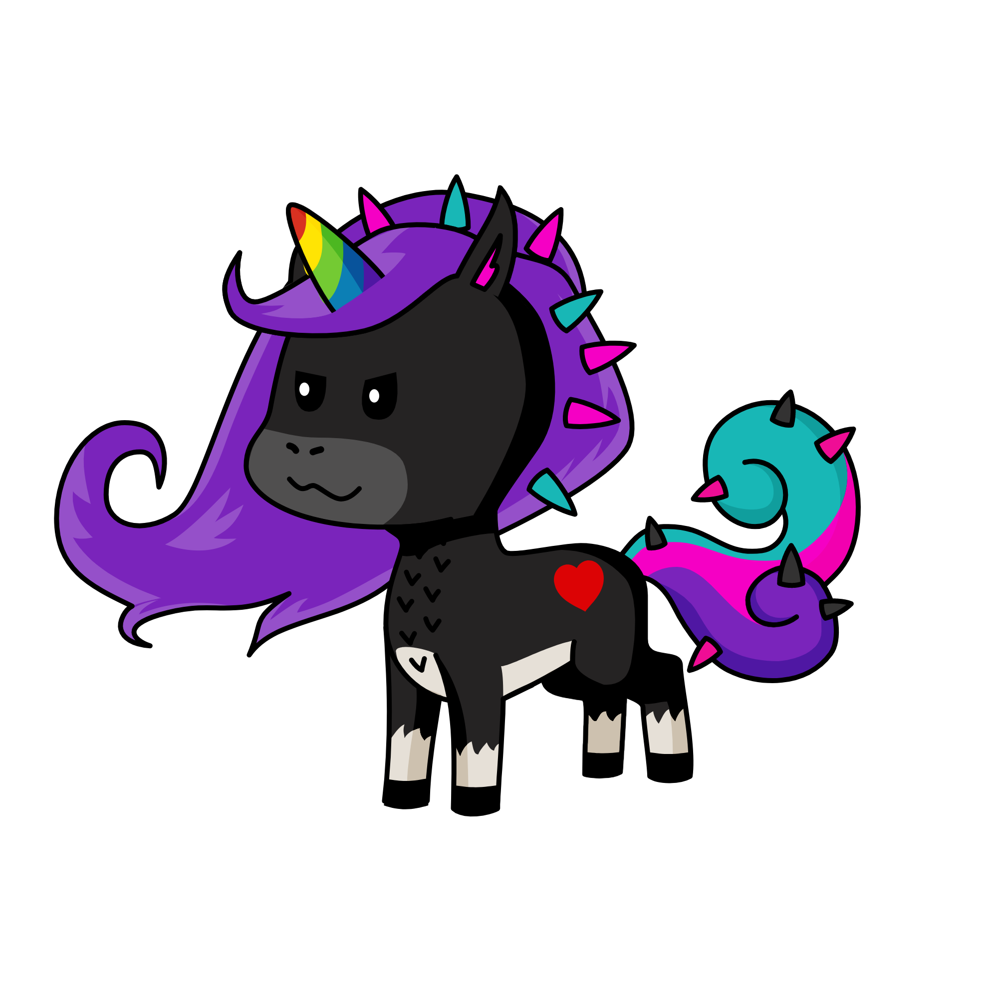 navi, the unicorn