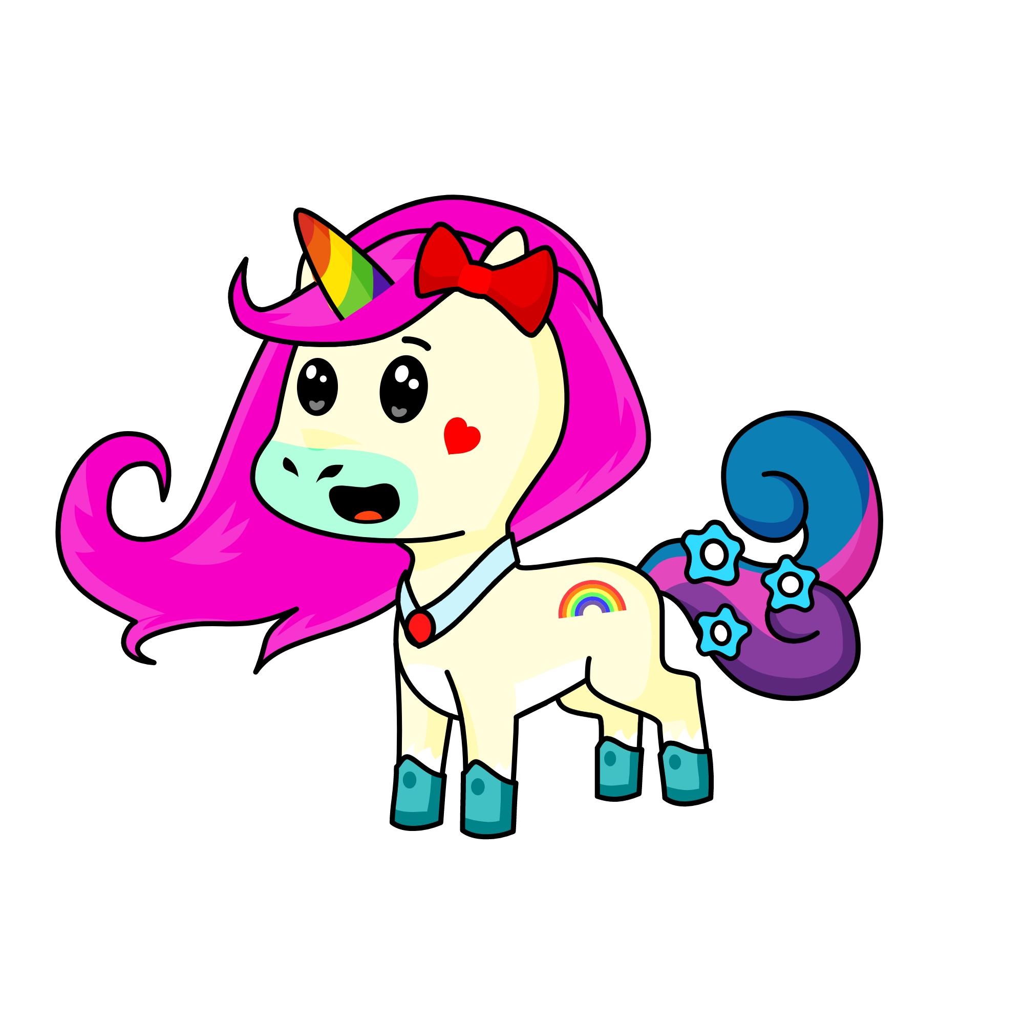 Raya, the unicorn