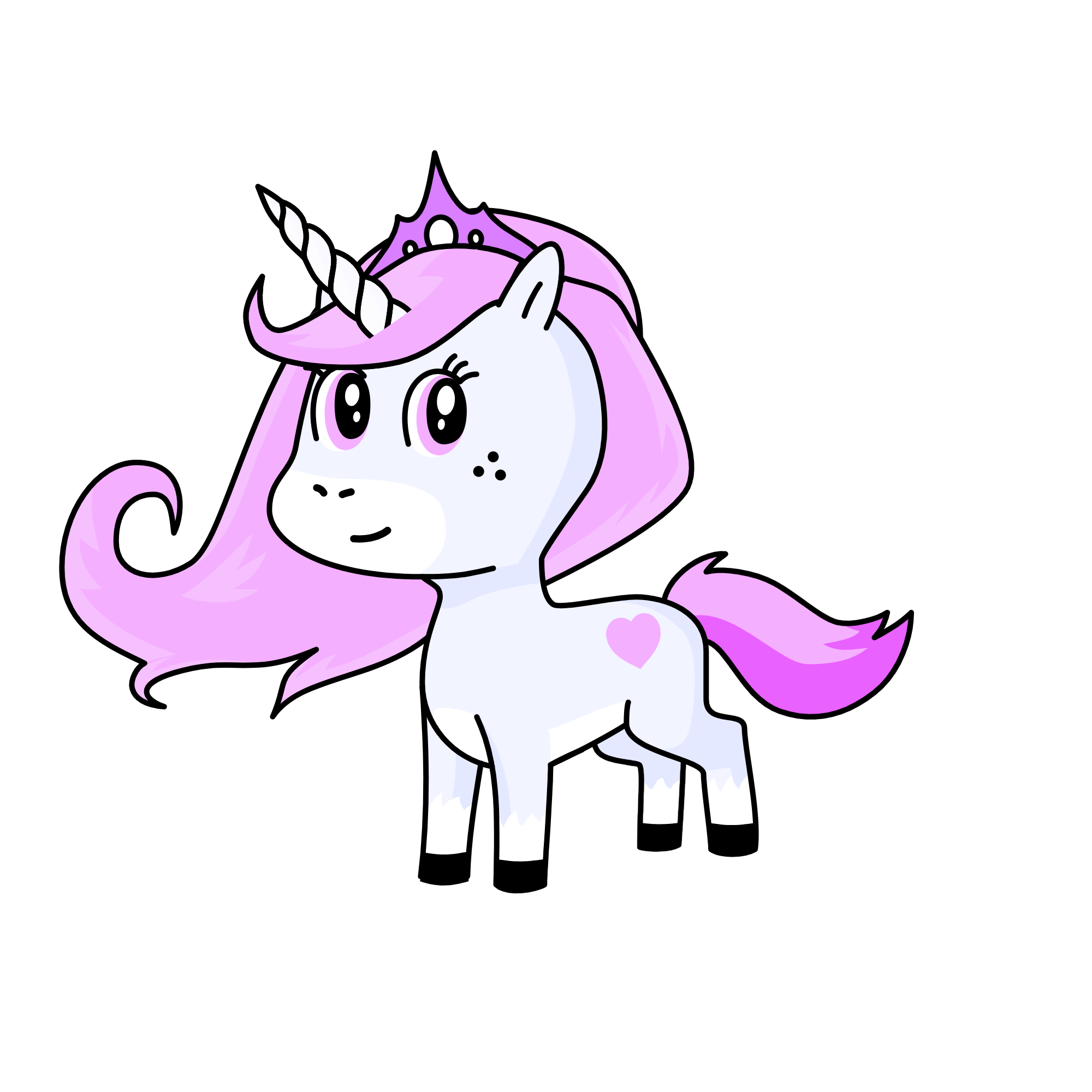 Princess Cotton Candy, the unicorn