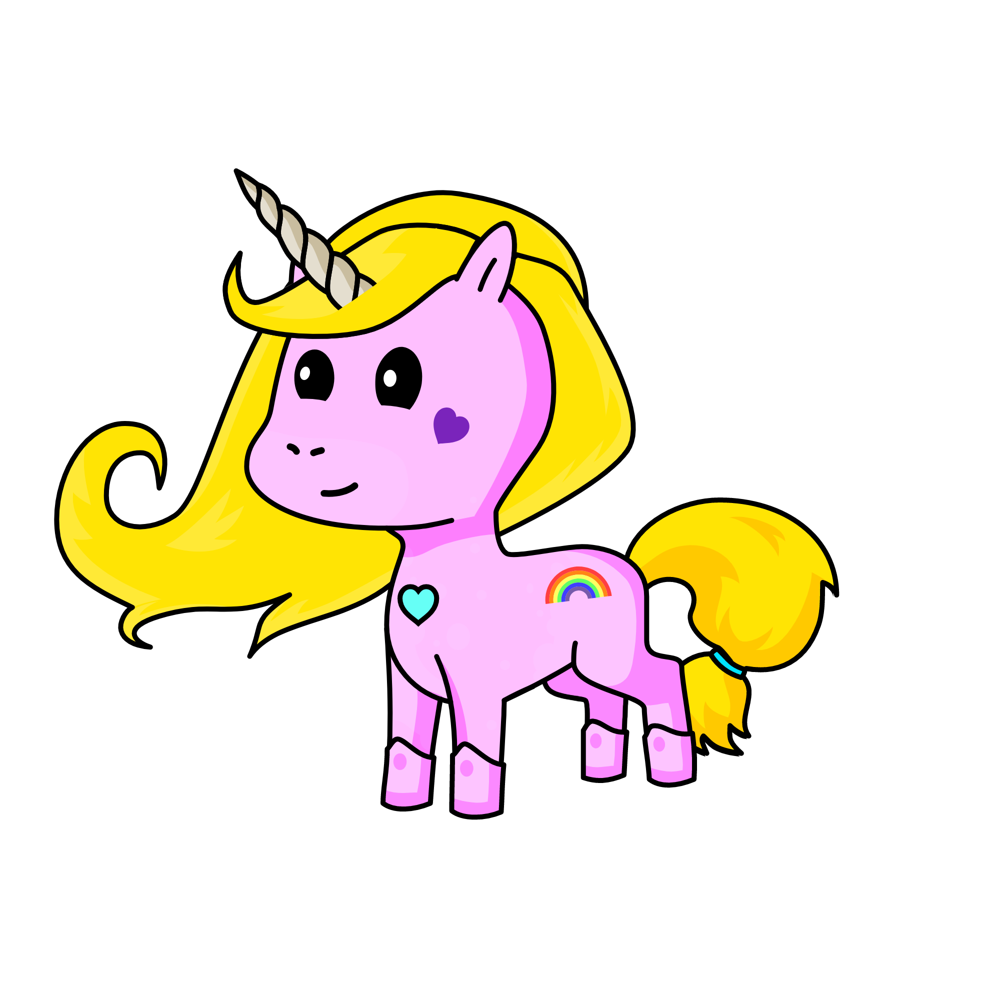rainbow spakls, the unicorn