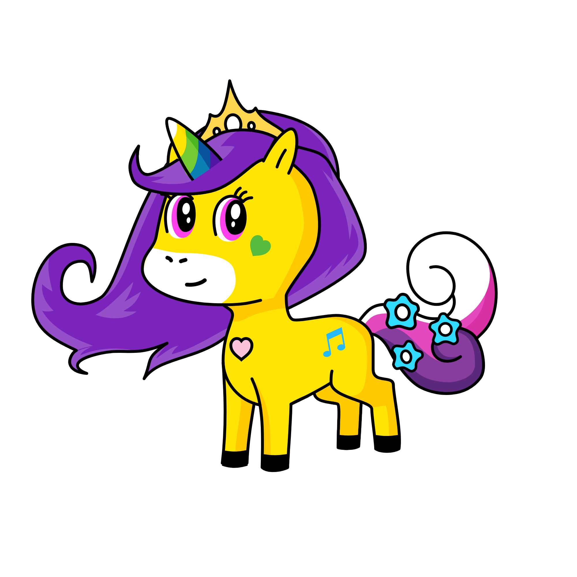 Elsa, the unicorn