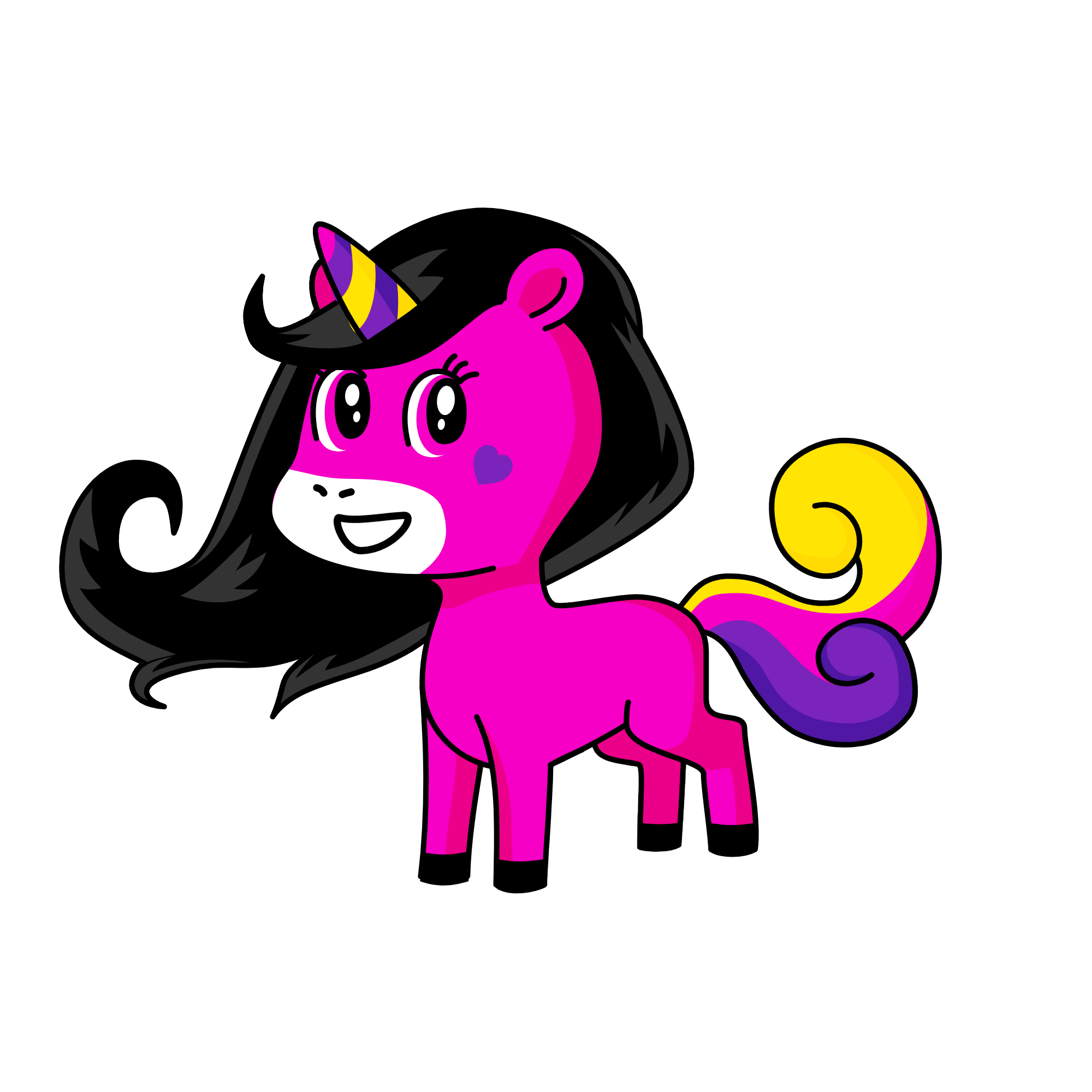 Mini, the unicorn