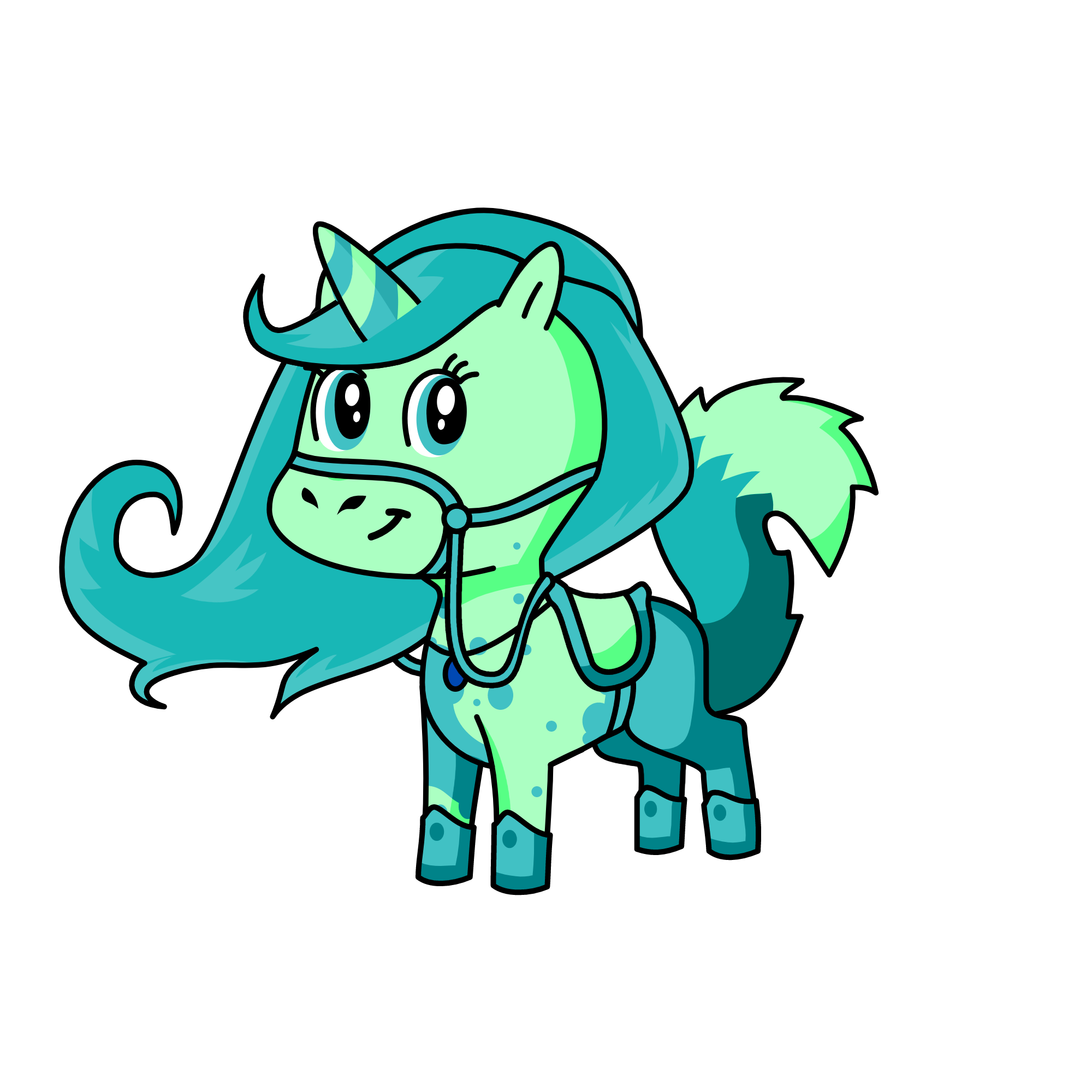 icegirl, the unicorn