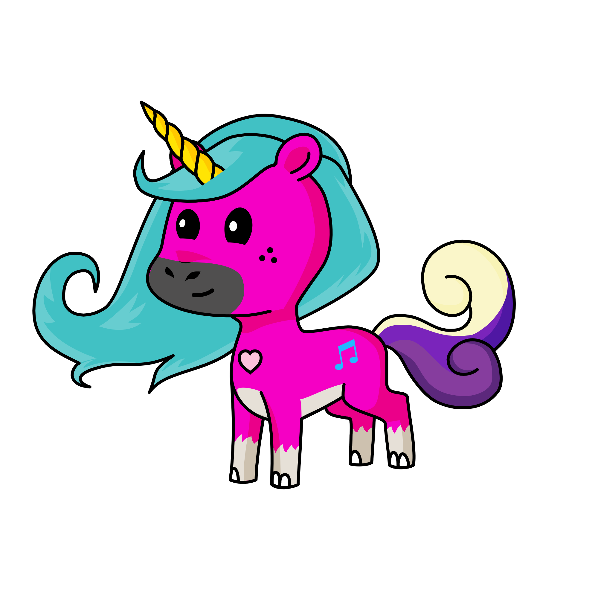 rosa, the unicorn